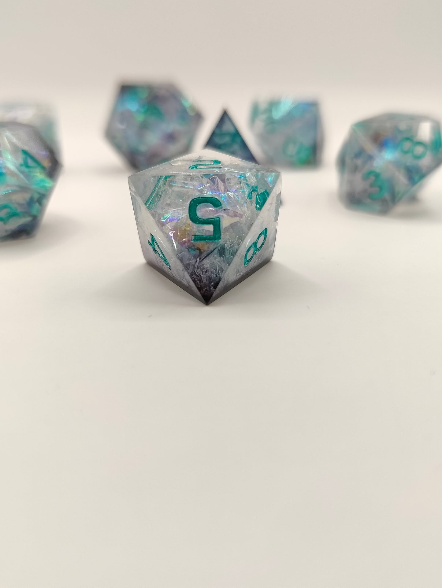 Handmade dice set: Mistborn