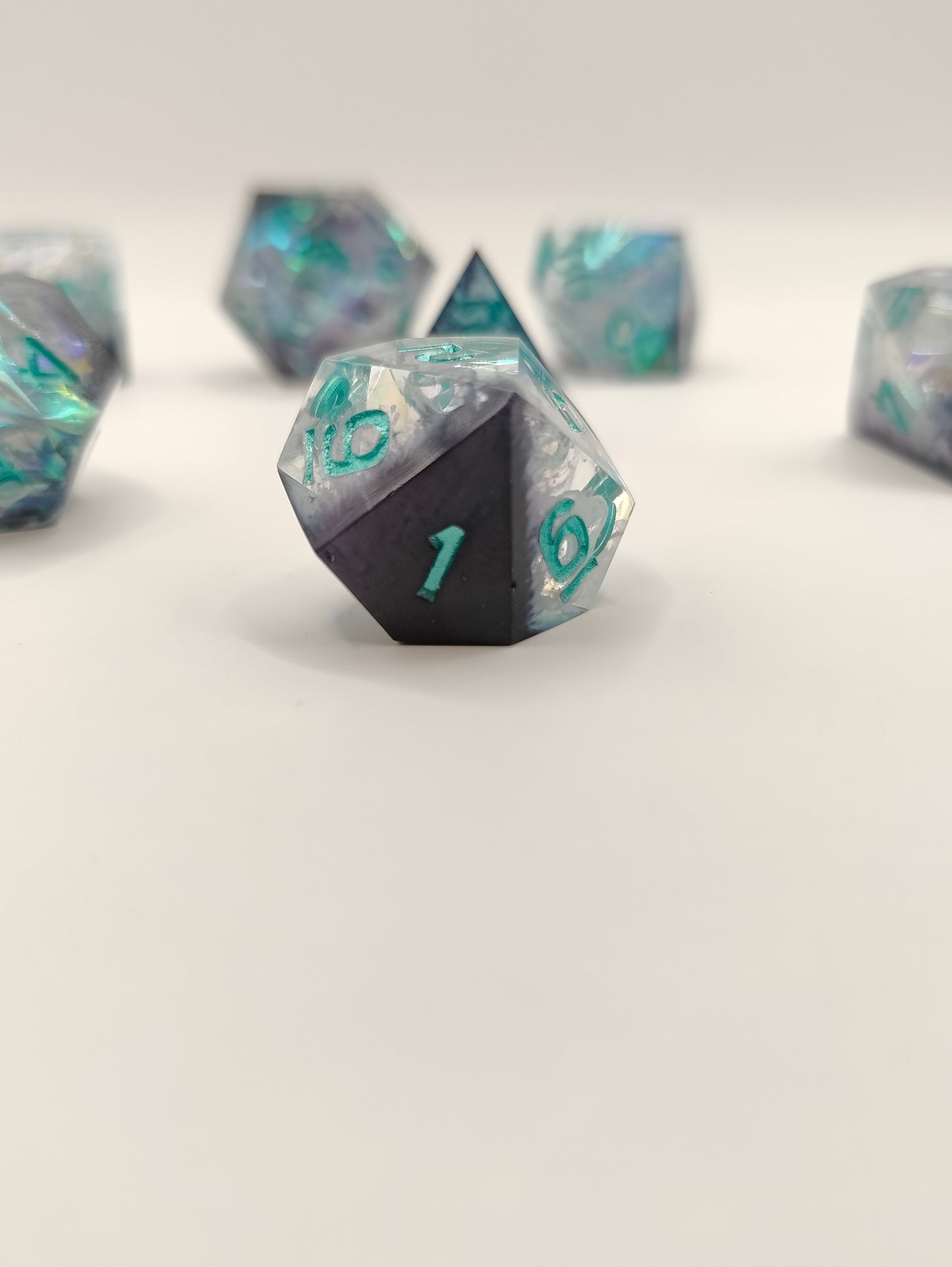 Handmade dice set: Mistborn