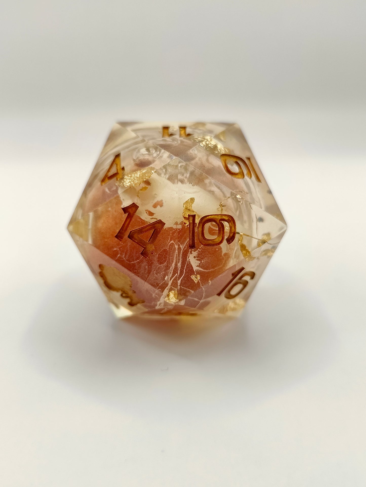 Handmade 40mm liquid core D20: The Aetherweaver