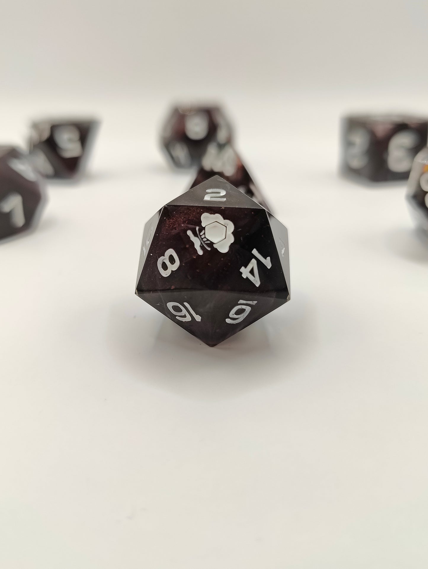 Handmade dice set: Astral sea