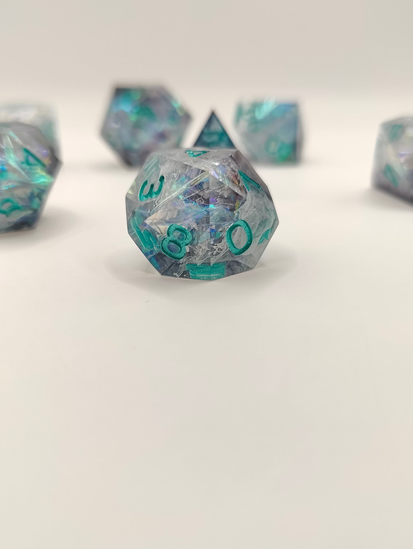 Handmade dice set: Mistborn