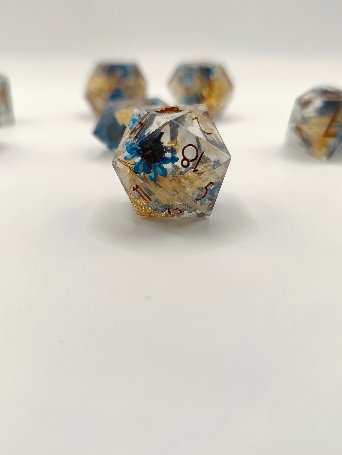 Handmade dice set: The harvest