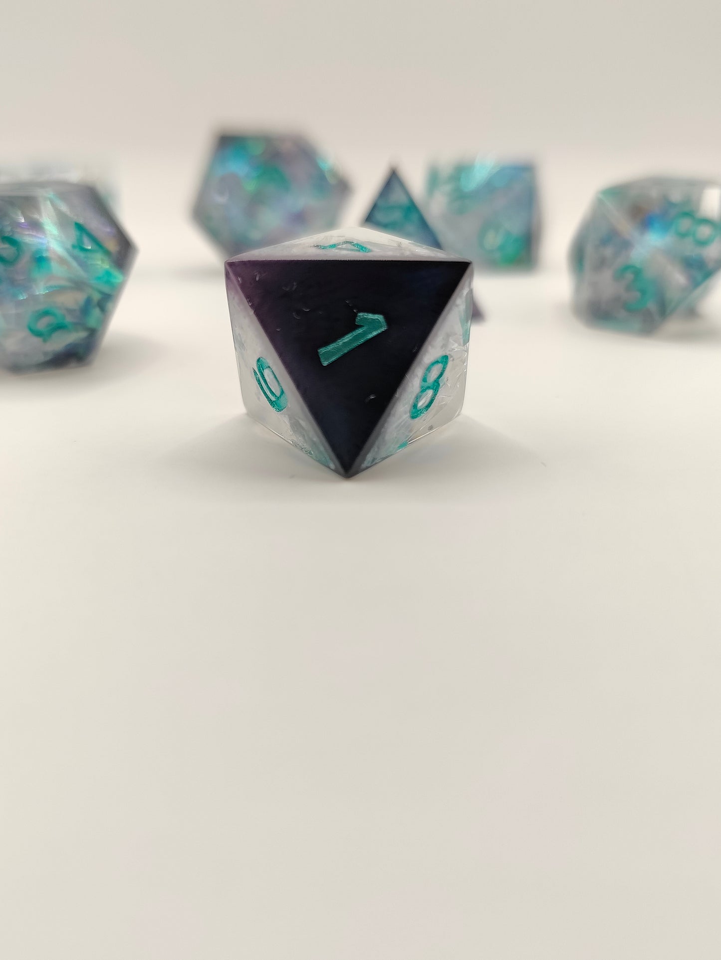 Handmade dice set: Mistborn