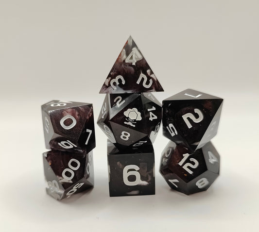 Handmade dice set: Astral sea