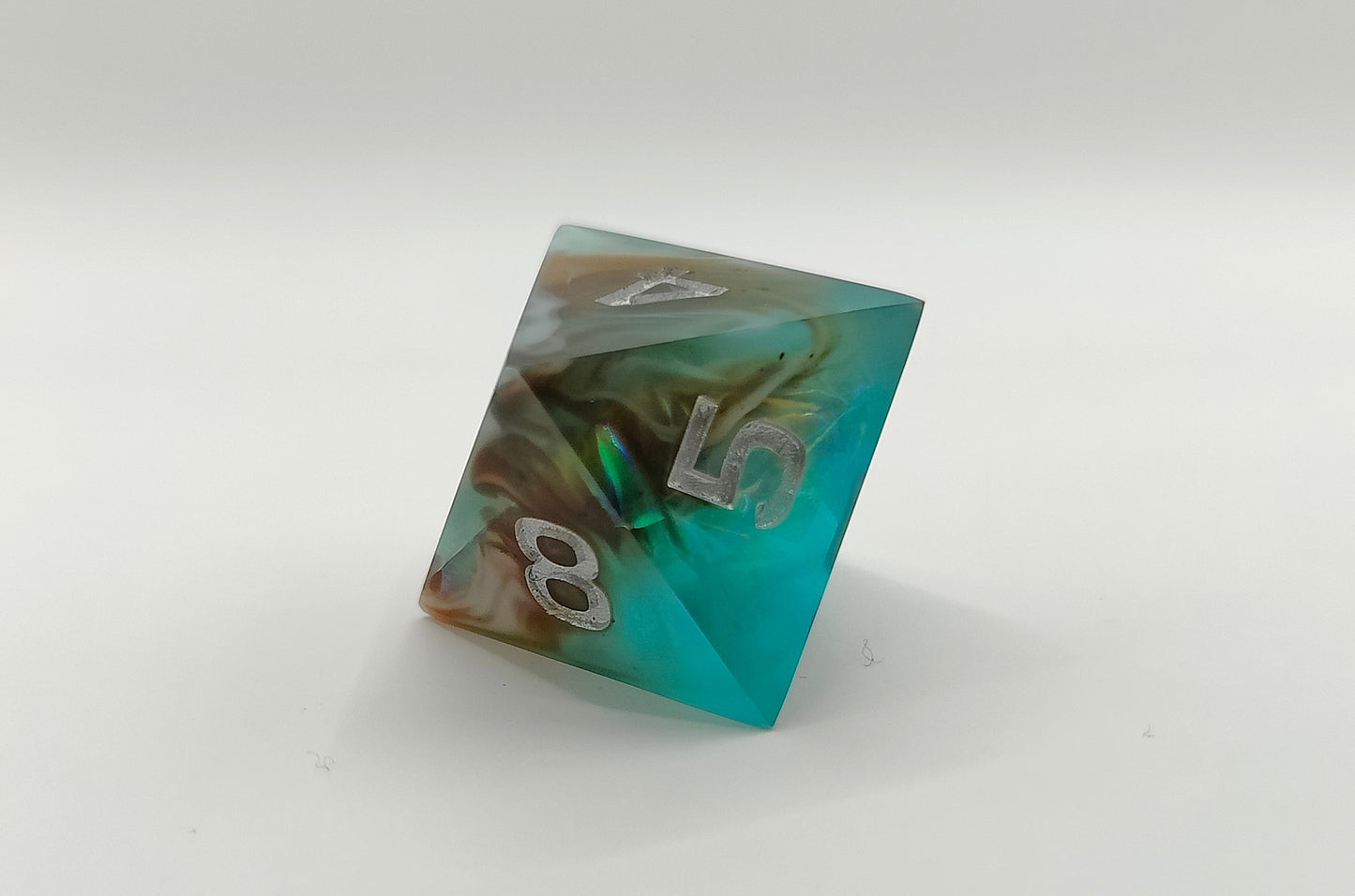 Handmade single D8: Lagoon matte finish