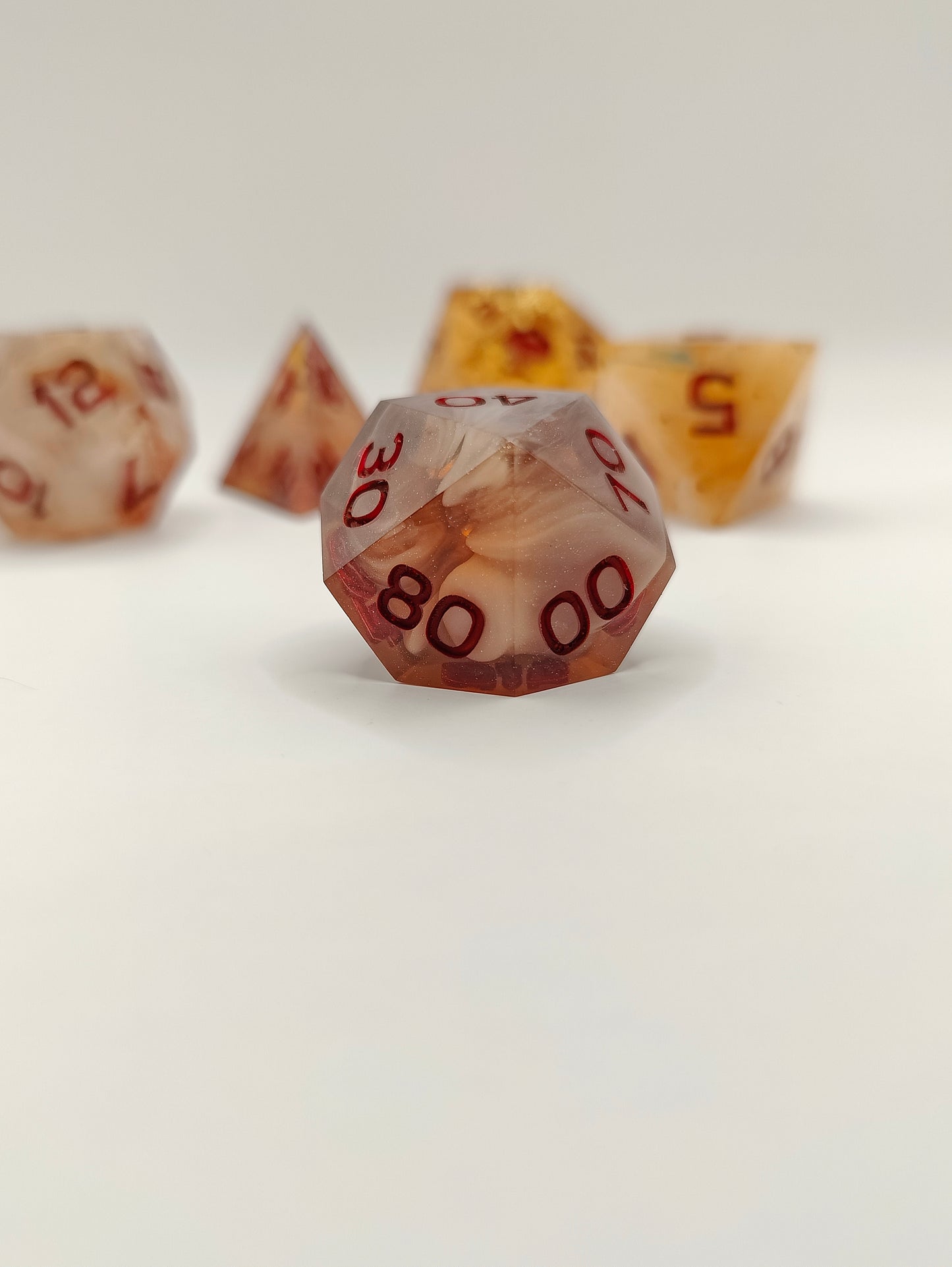 Handmade dice set: Mix and Match