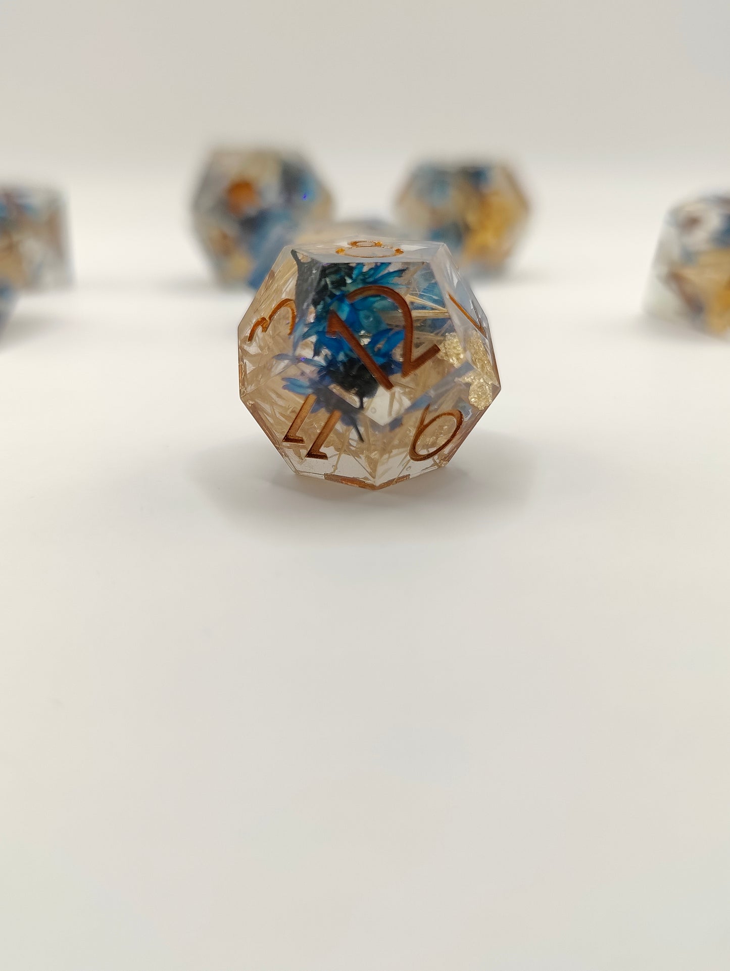 Handmade dice set: The harvest