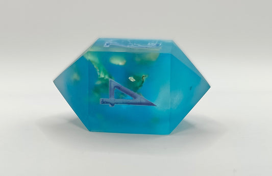 Handmade Single Crystal D4: Water break