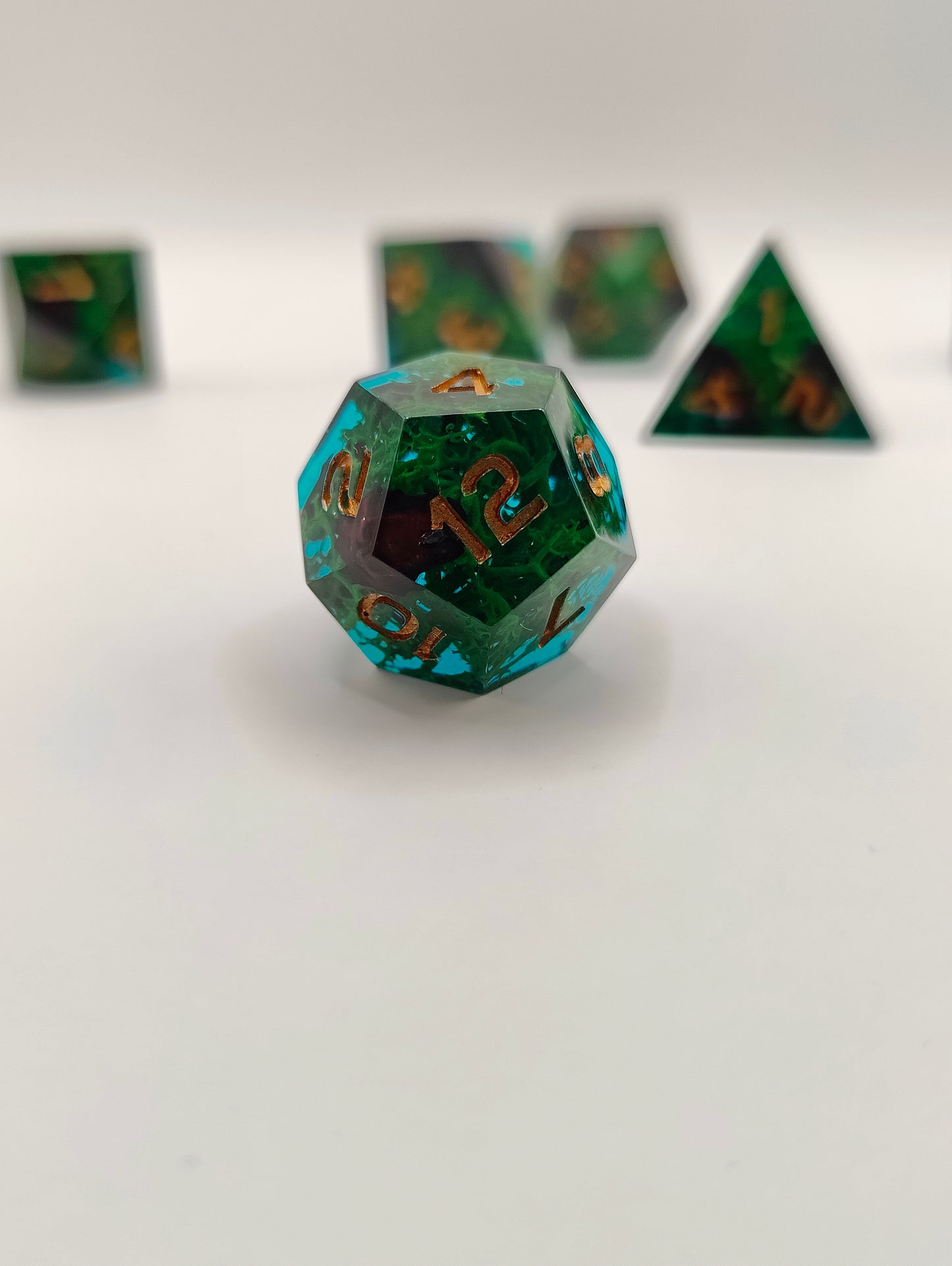 Handmade dice set: Drowned Souls