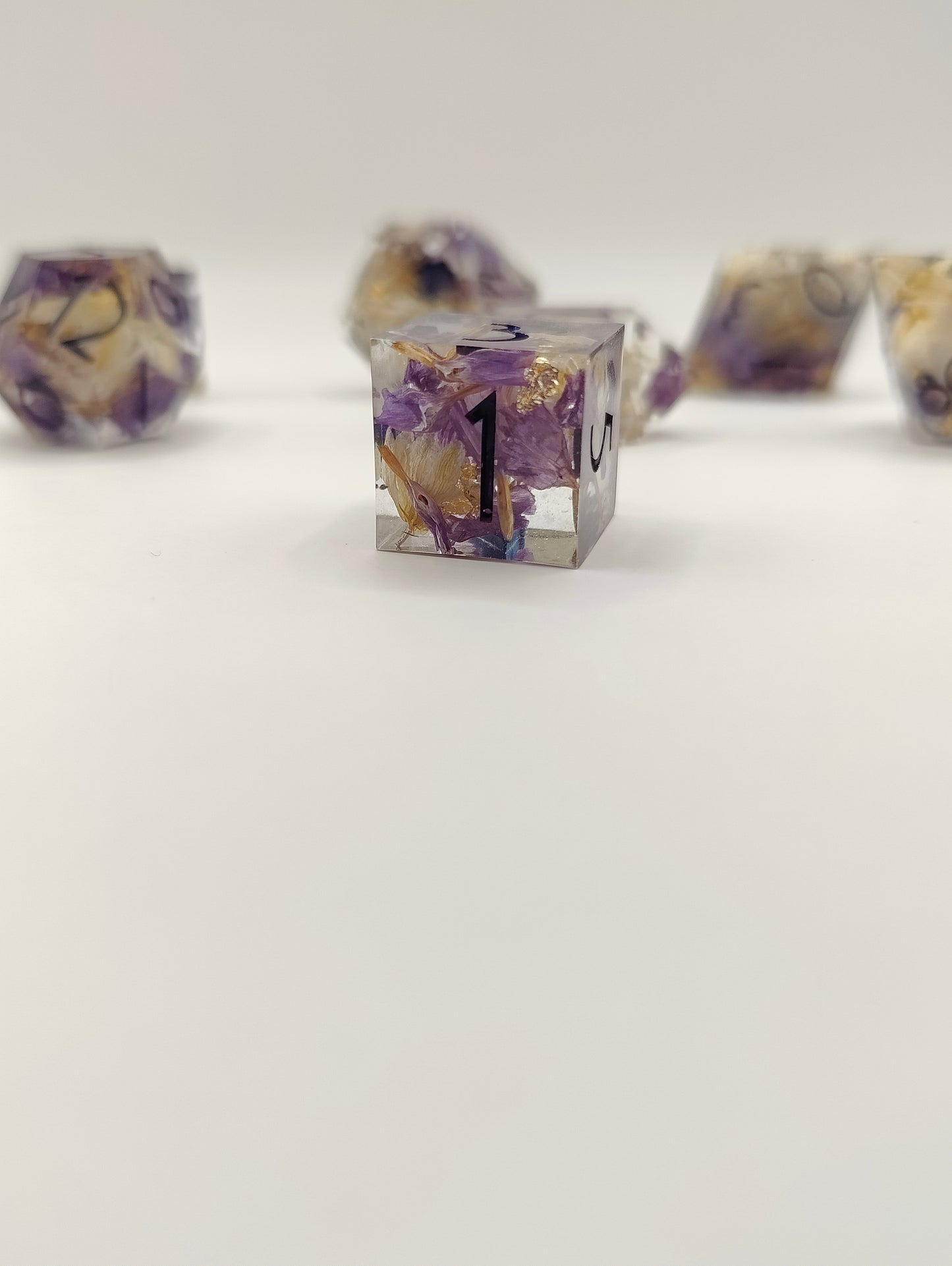 Handmade dice set: The Faerie Bargain