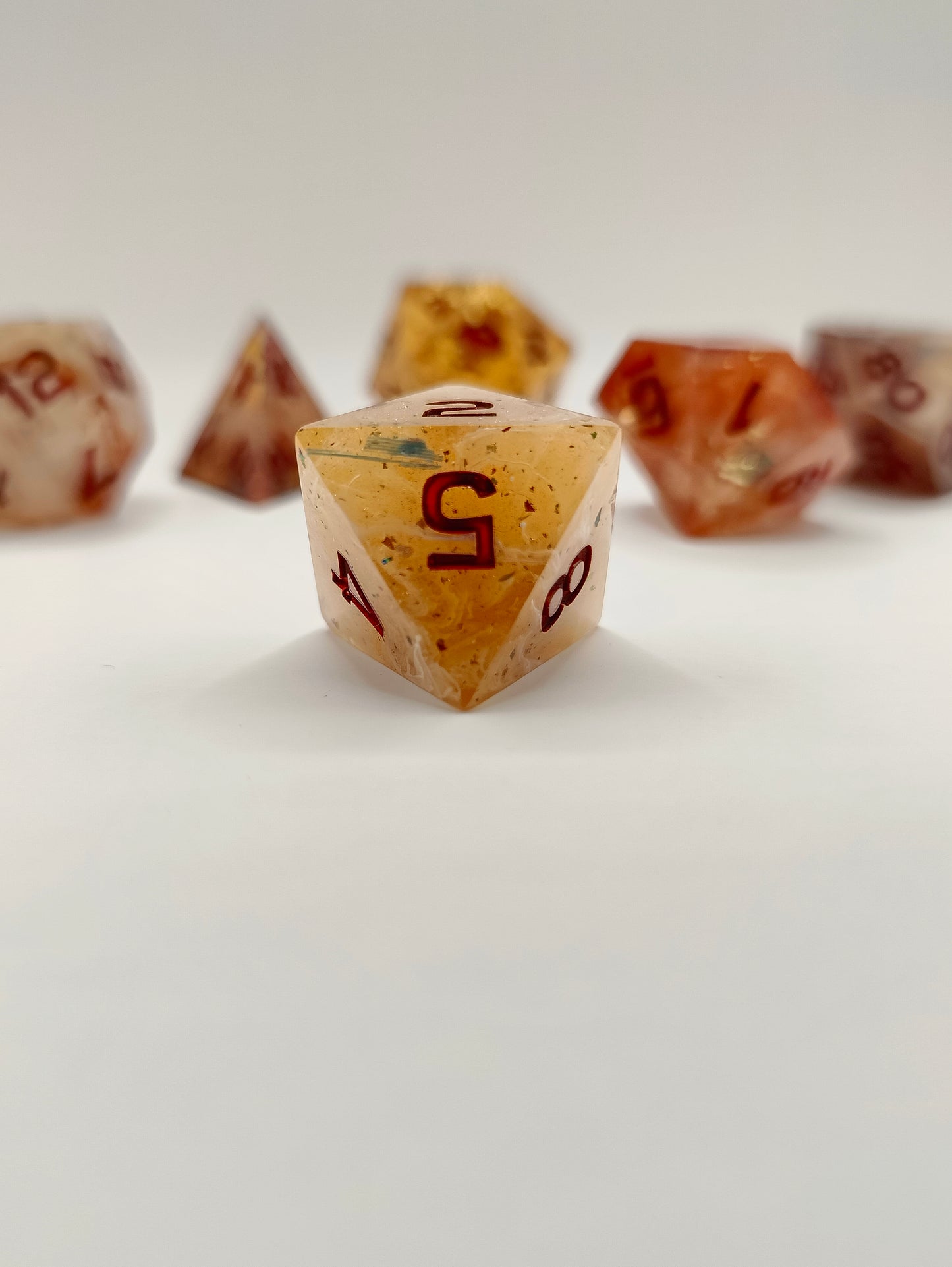 Handmade dice set: Mix and Match