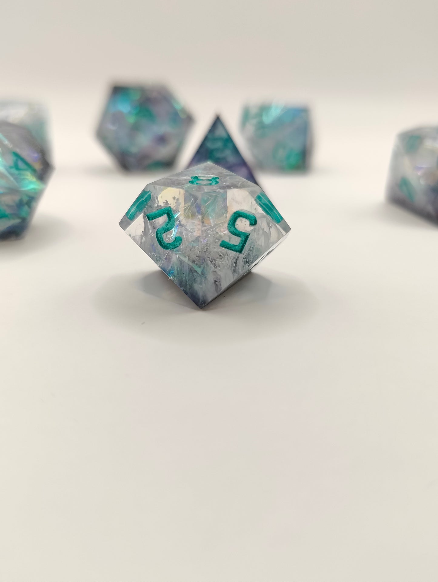 Handmade dice set: Mistborn