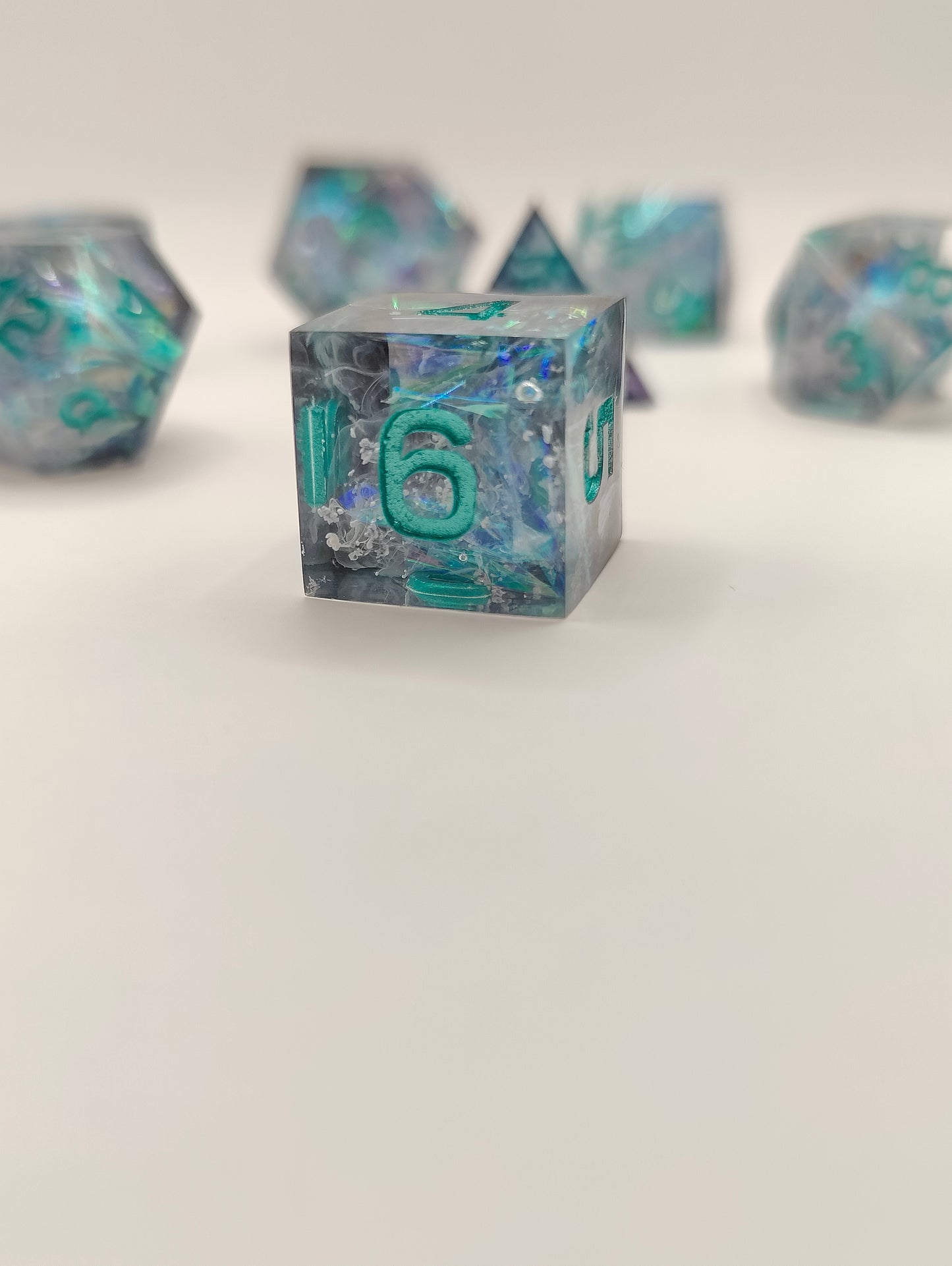 Handmade dice set: Mistborn