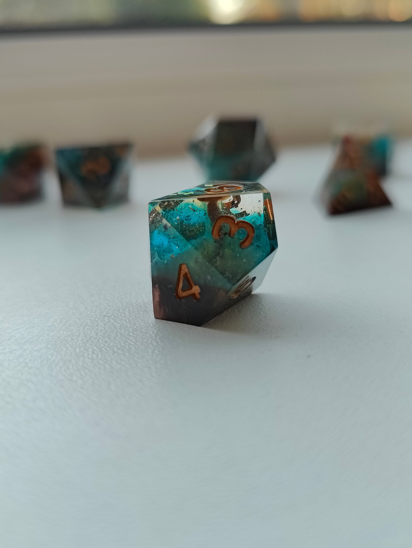 Handmade dice set: Astral Enchantment