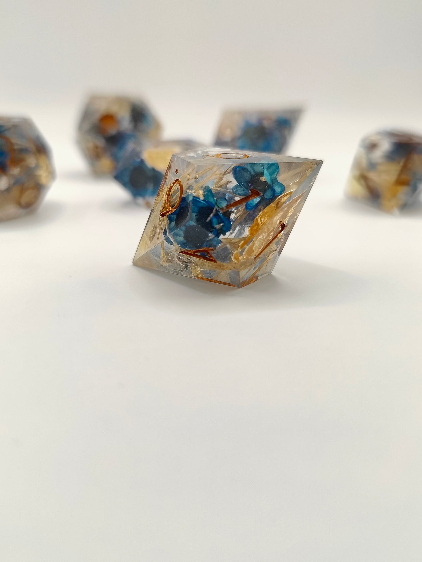 Handmade dice set: The harvest