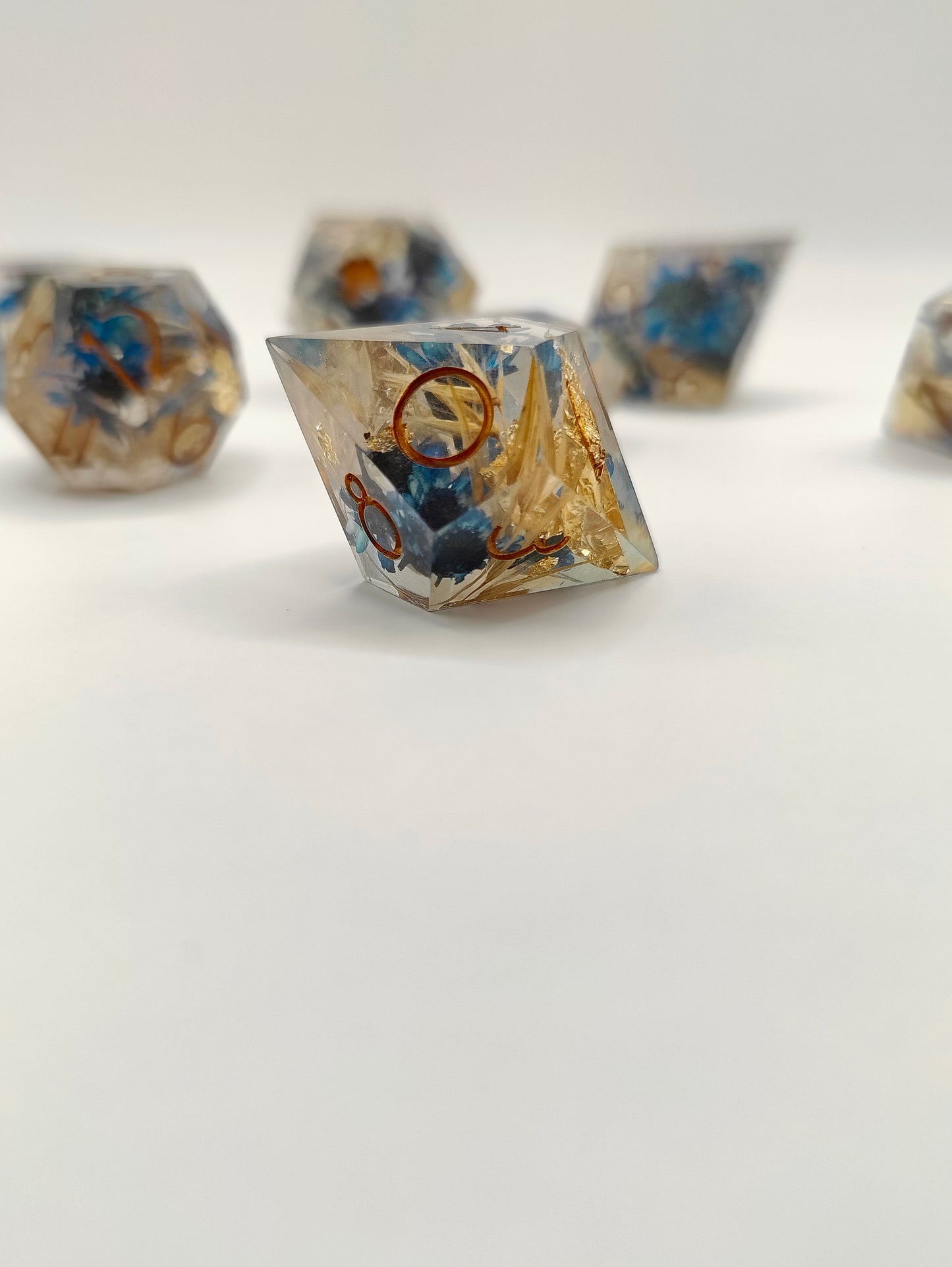 Handmade dice set: The harvest