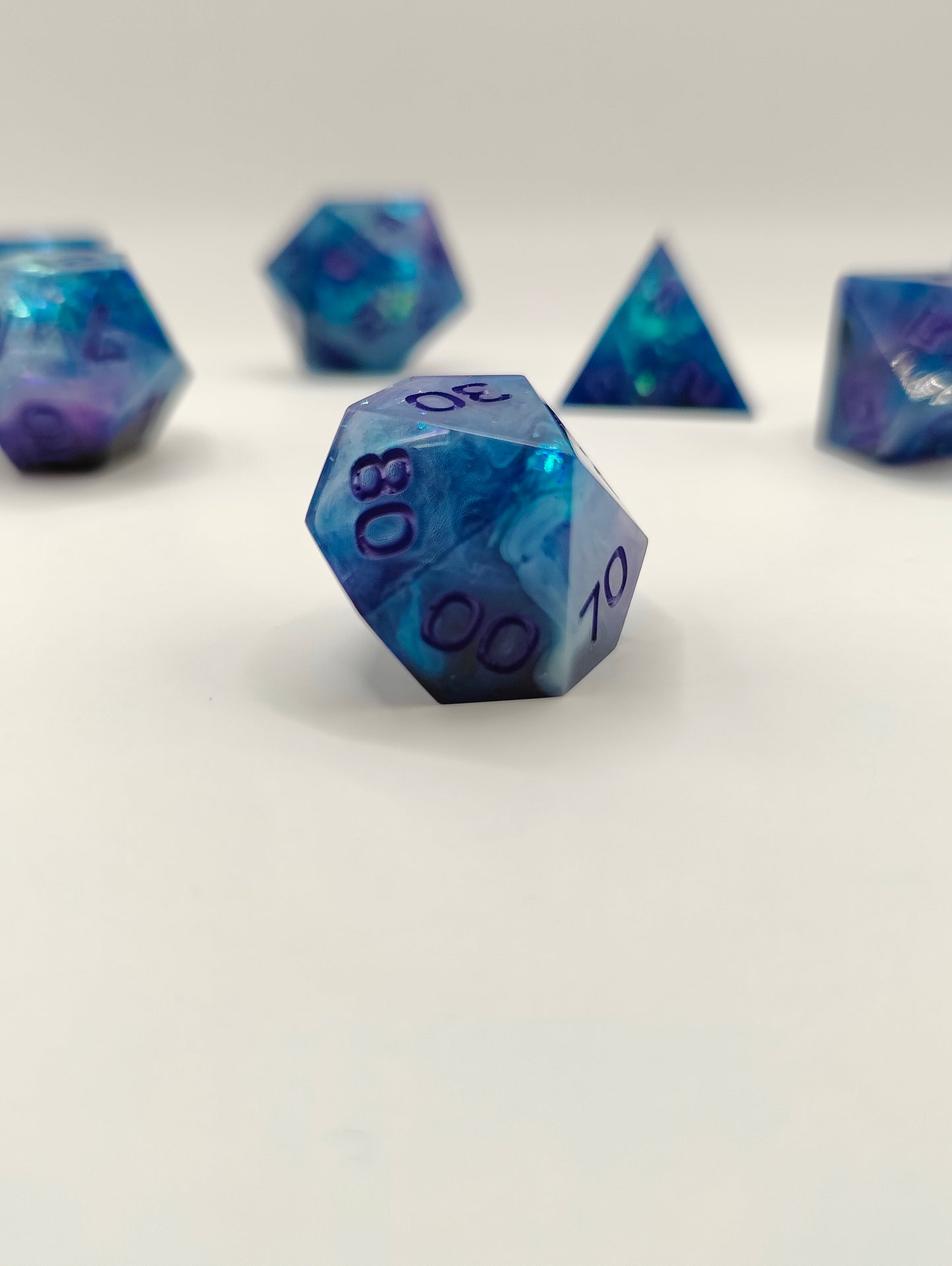 Handmade dice set: Nari