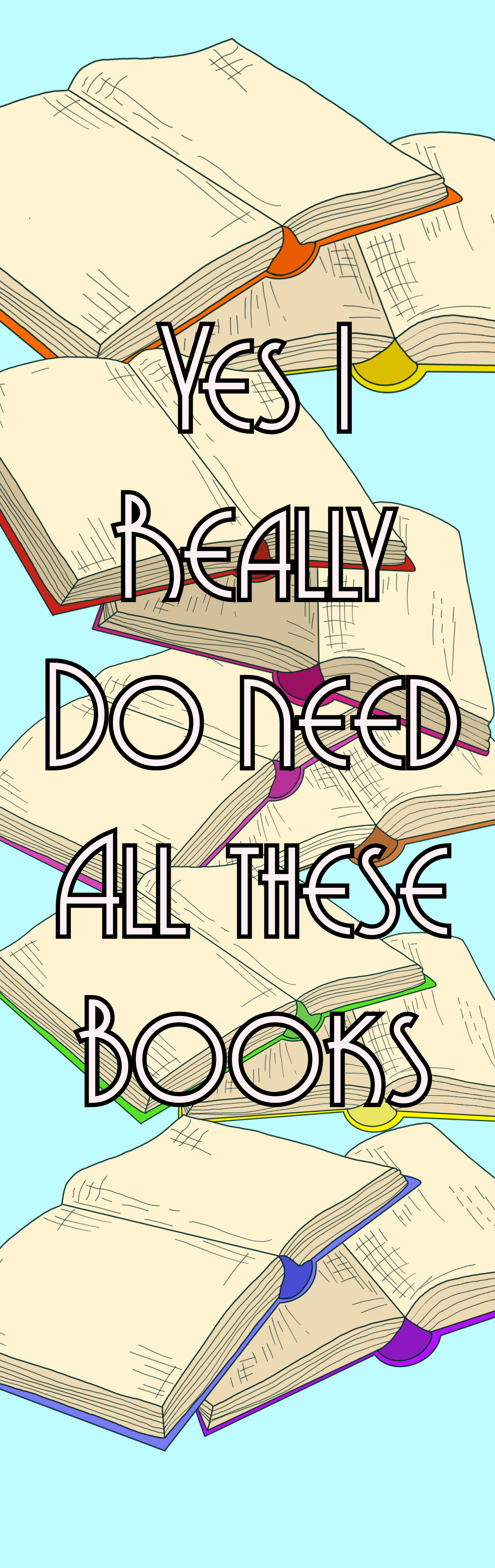 Bookmark: Yes i really do need all these books