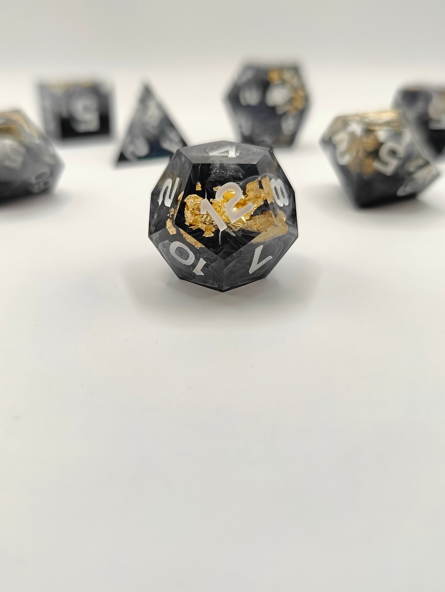 Handmade dice set: The royal Crypt