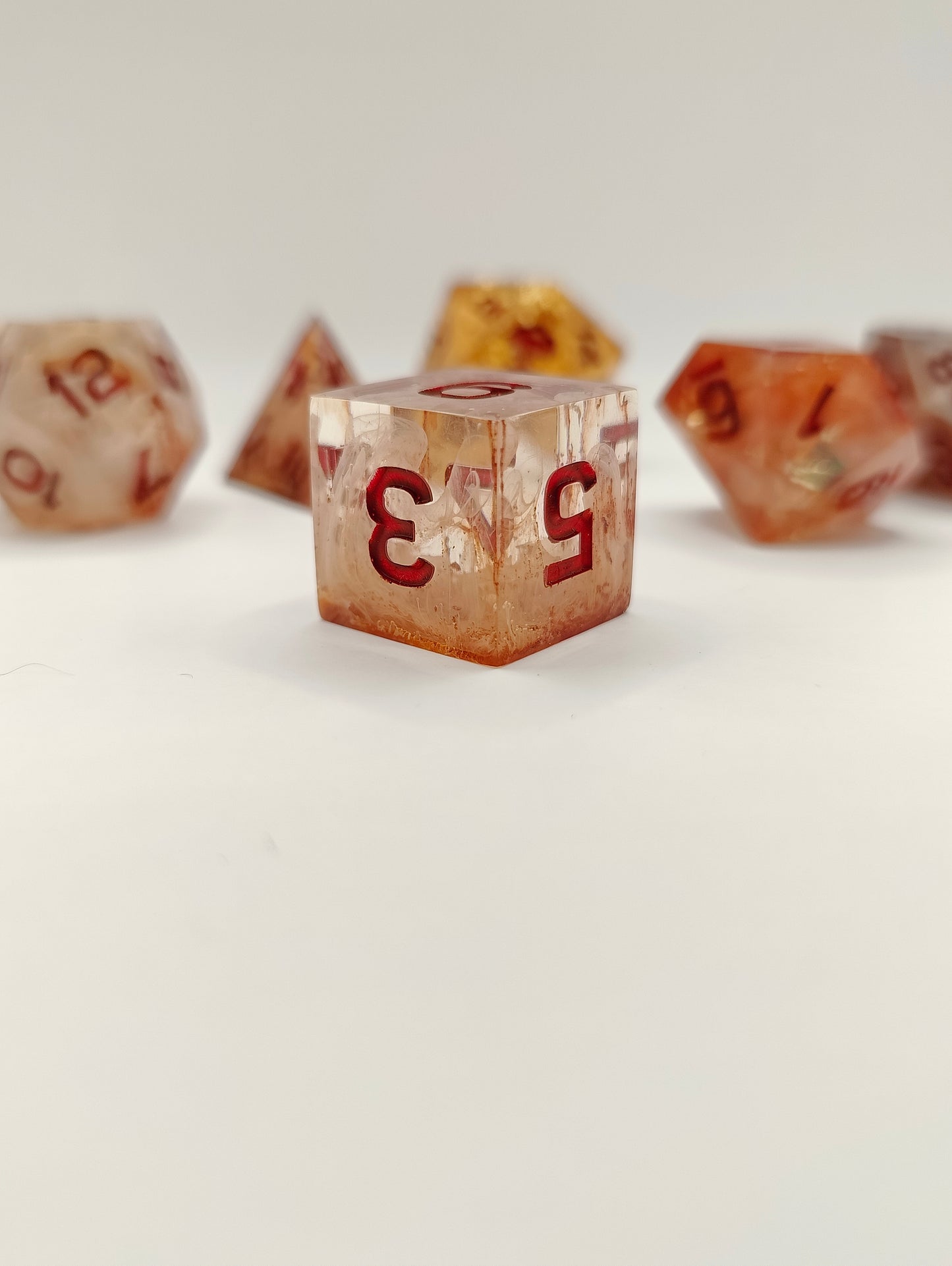 Handmade dice set: Mix and Match