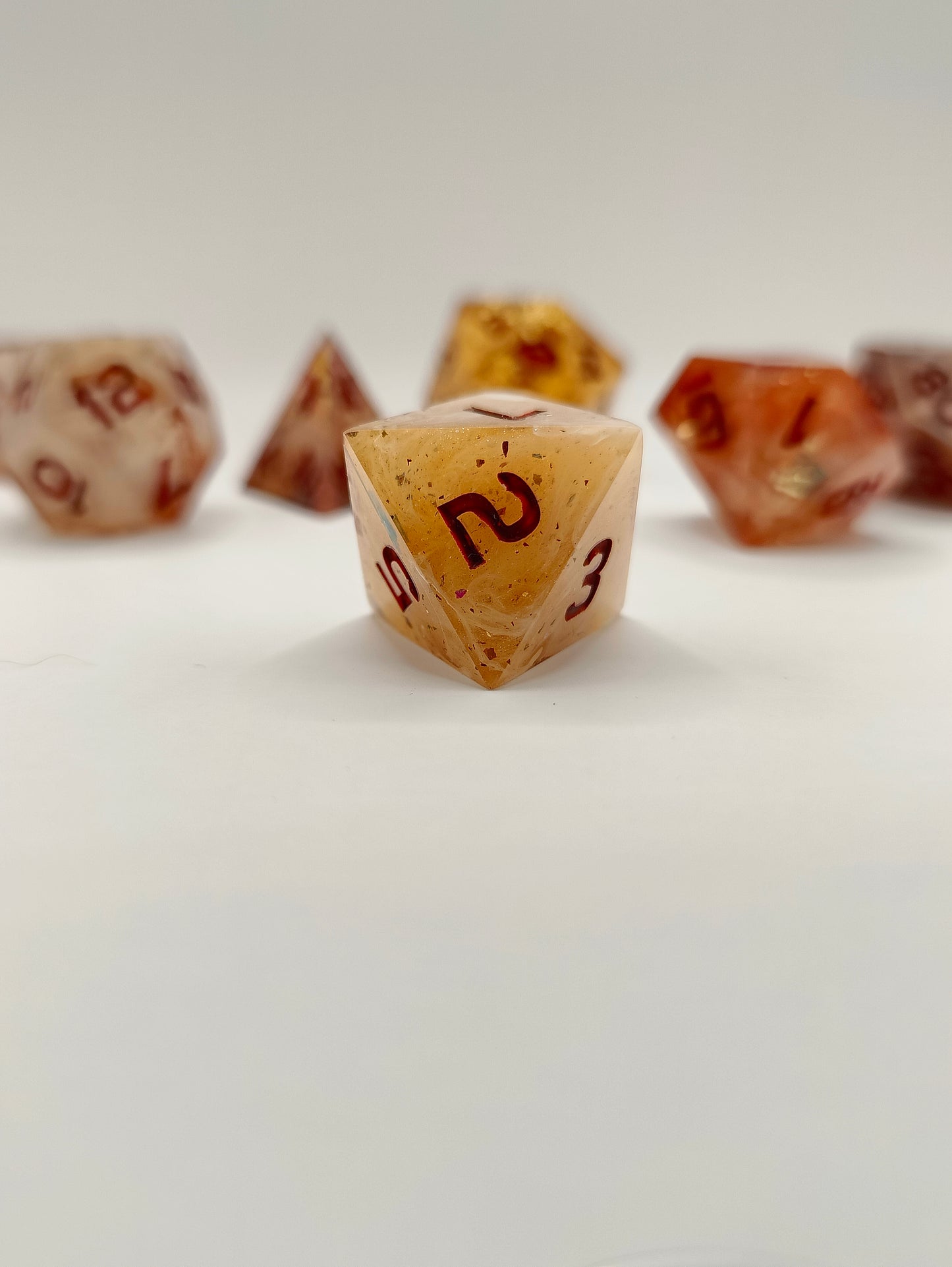Handmade dice set: Mix and Match