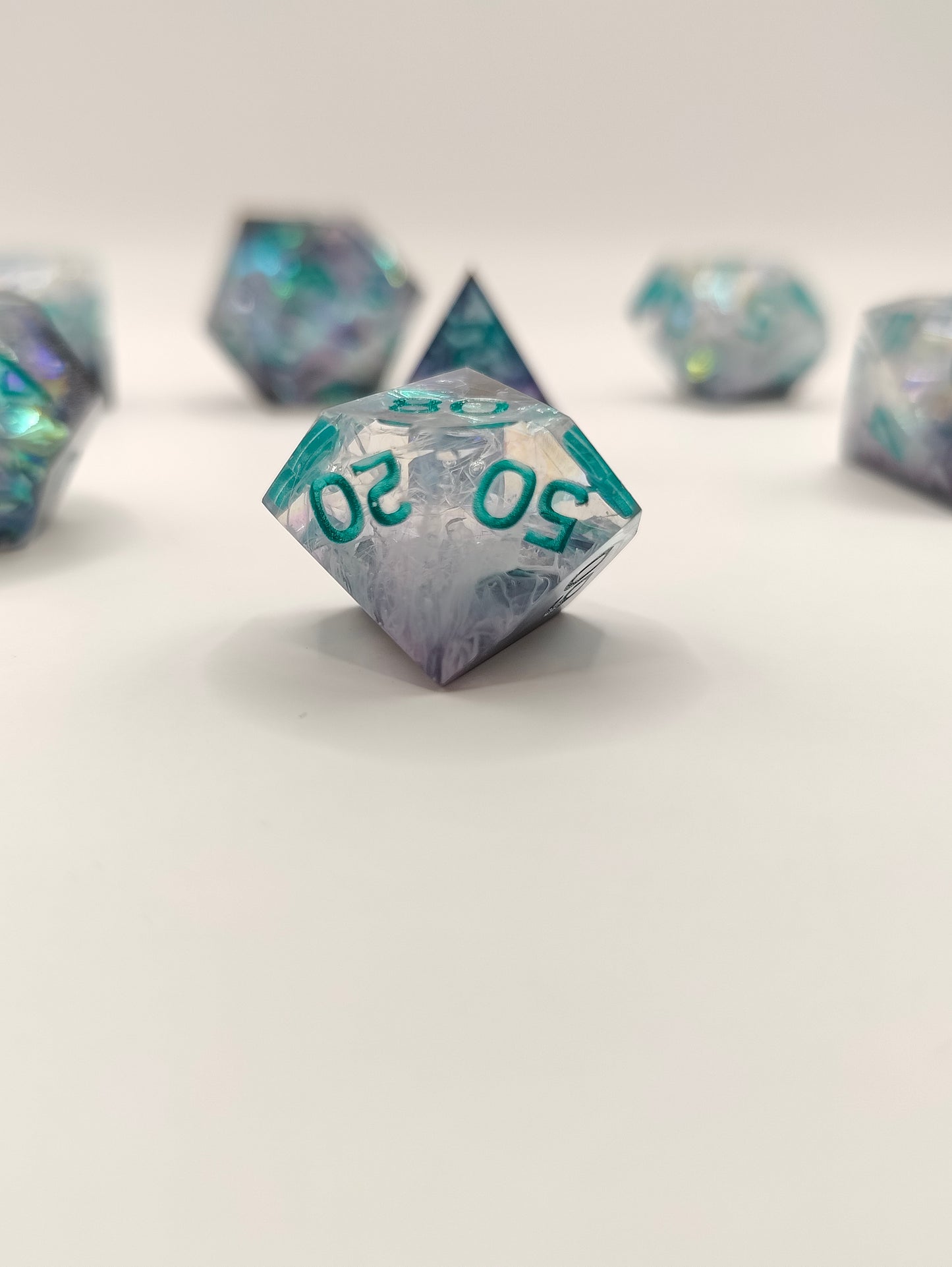 Handmade dice set: Mistborn
