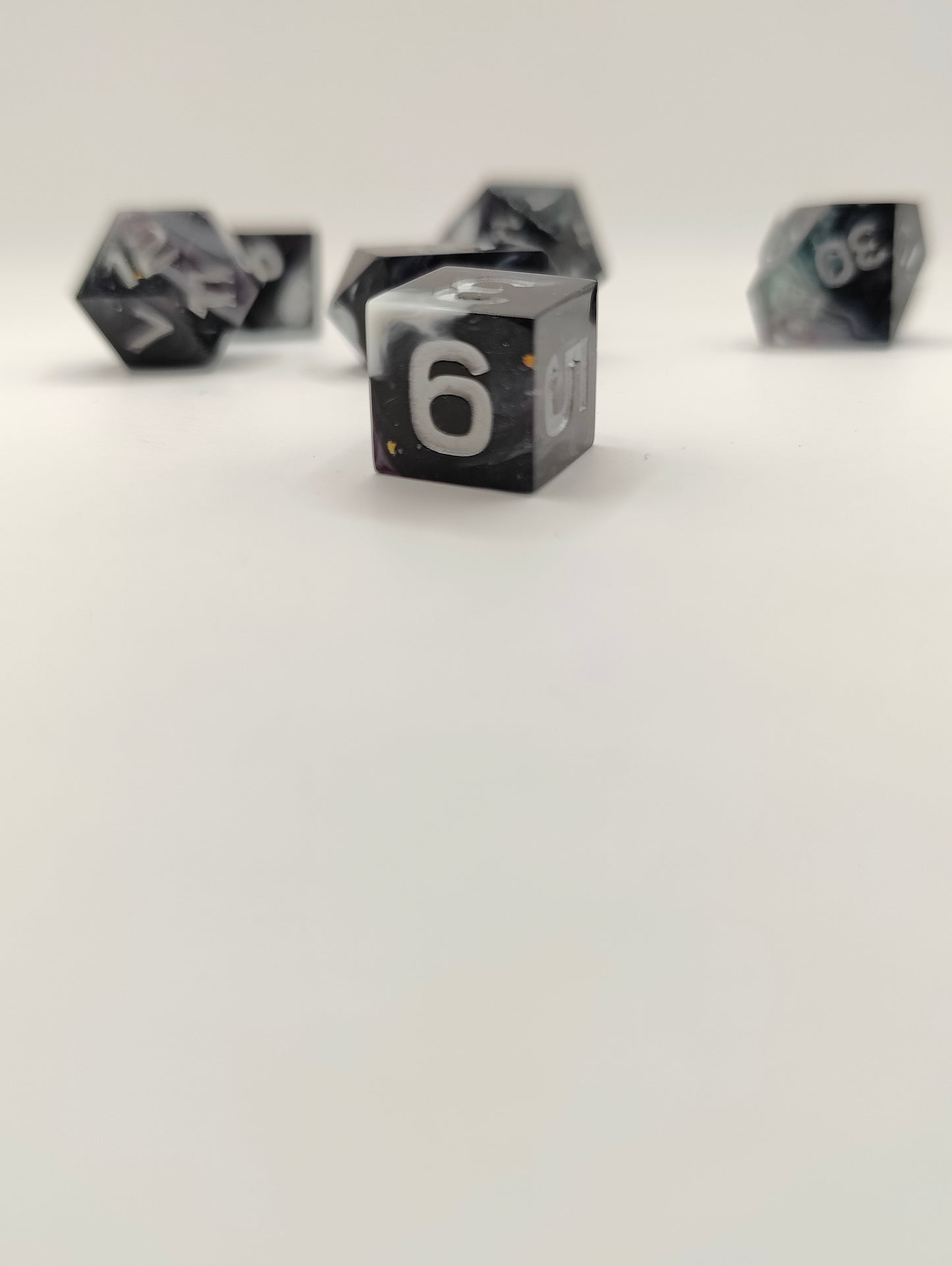 Mini dice set: Galactic cows