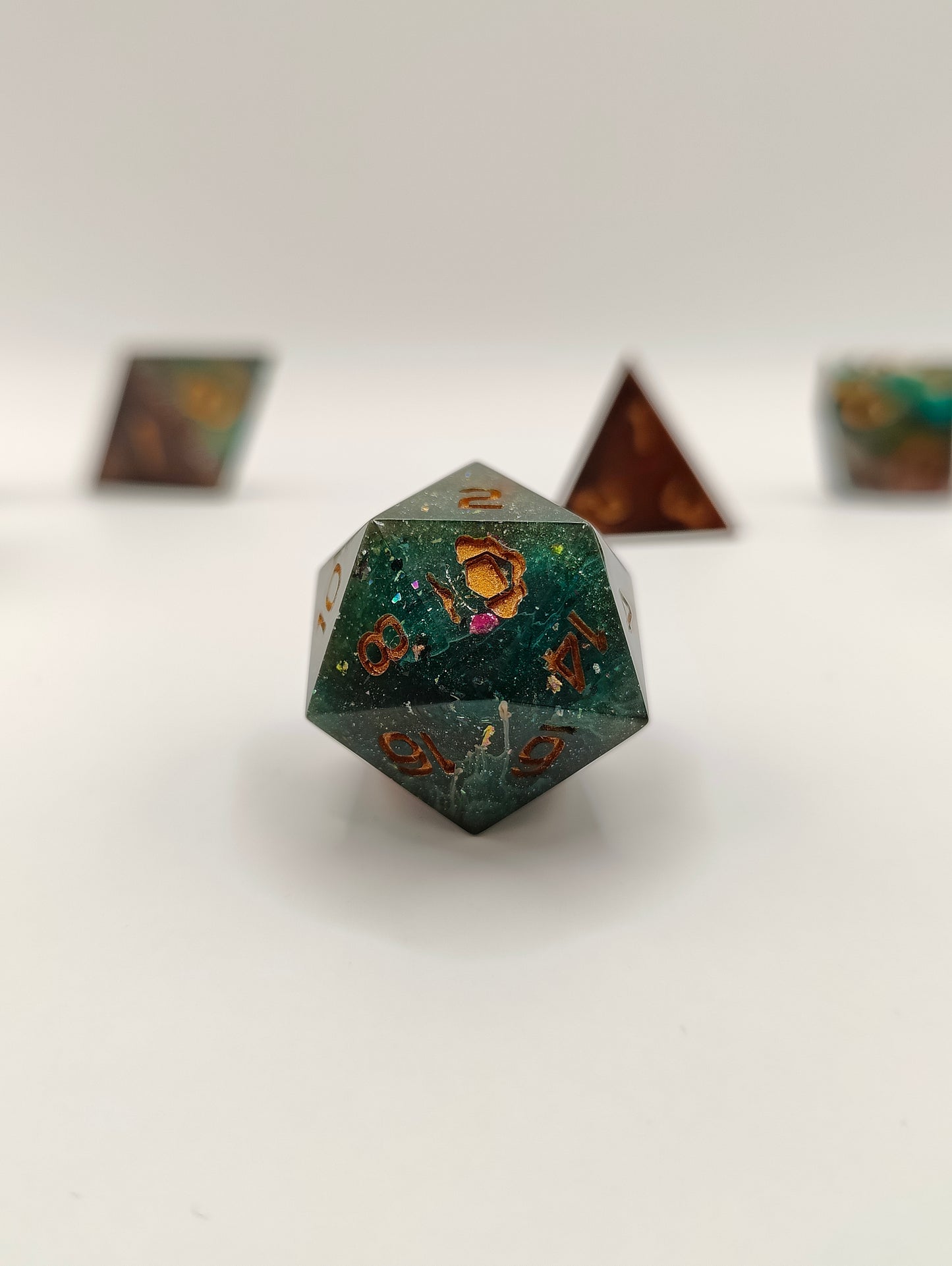 Handmade dice set: Astral Enchantment