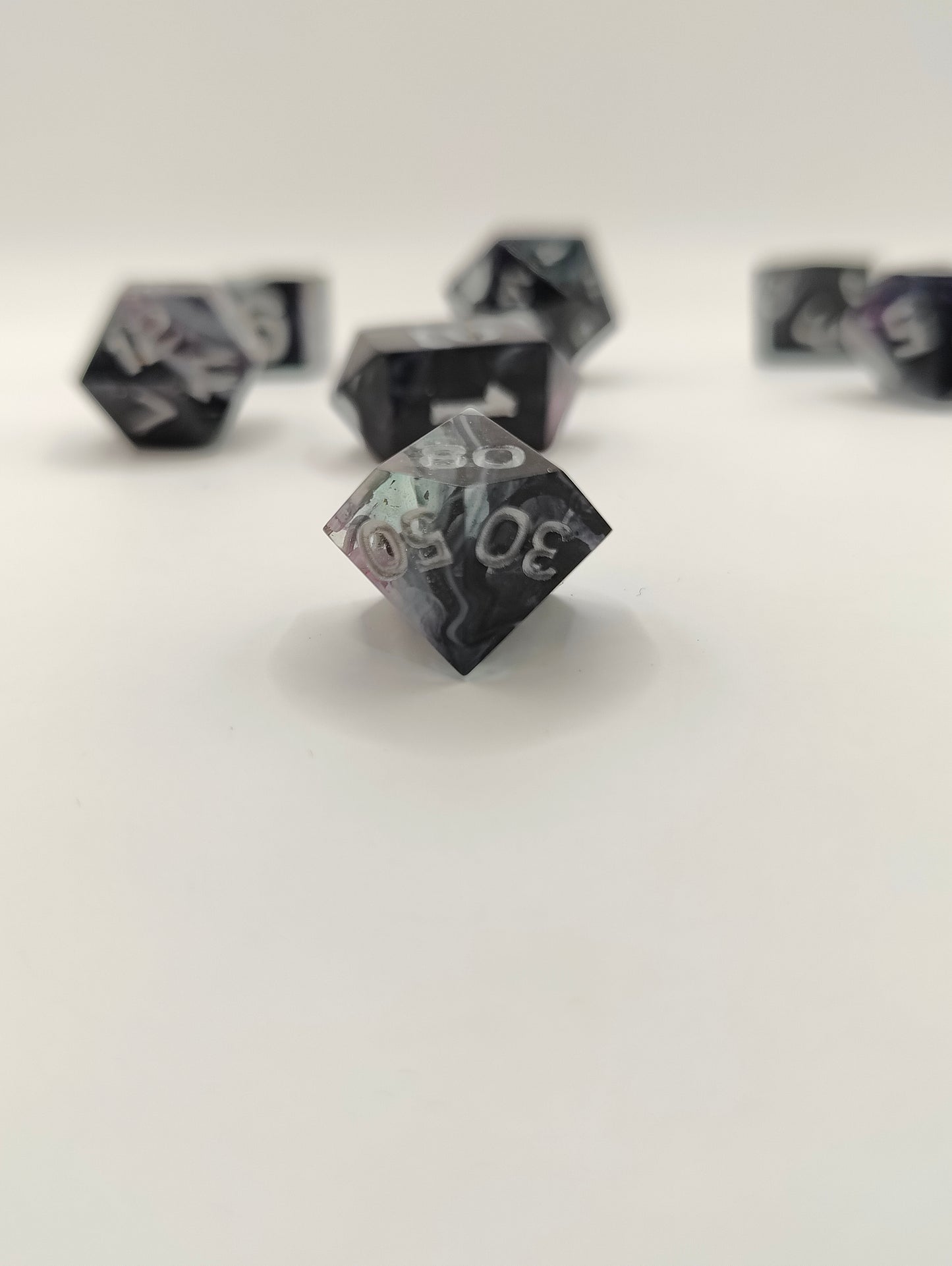 Mini dice set: Galactic cows