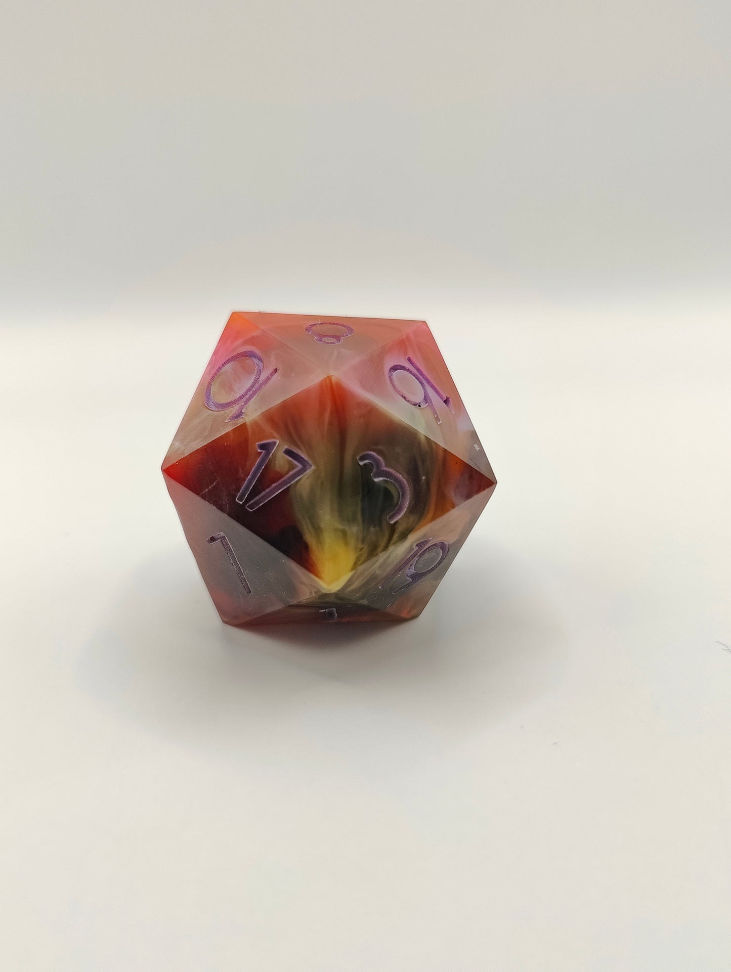 Handmade 30 mm D20: Wishing bloom