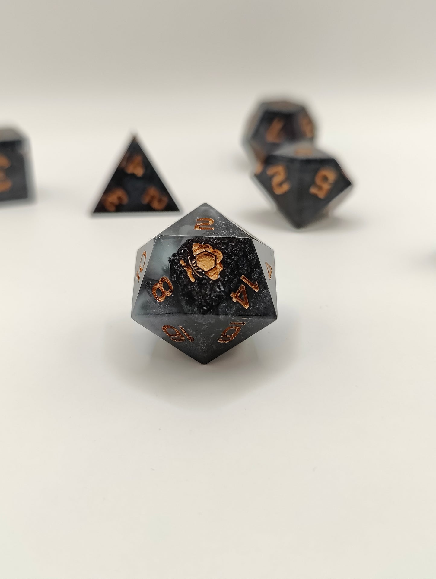 Handmade dice set: The expedition