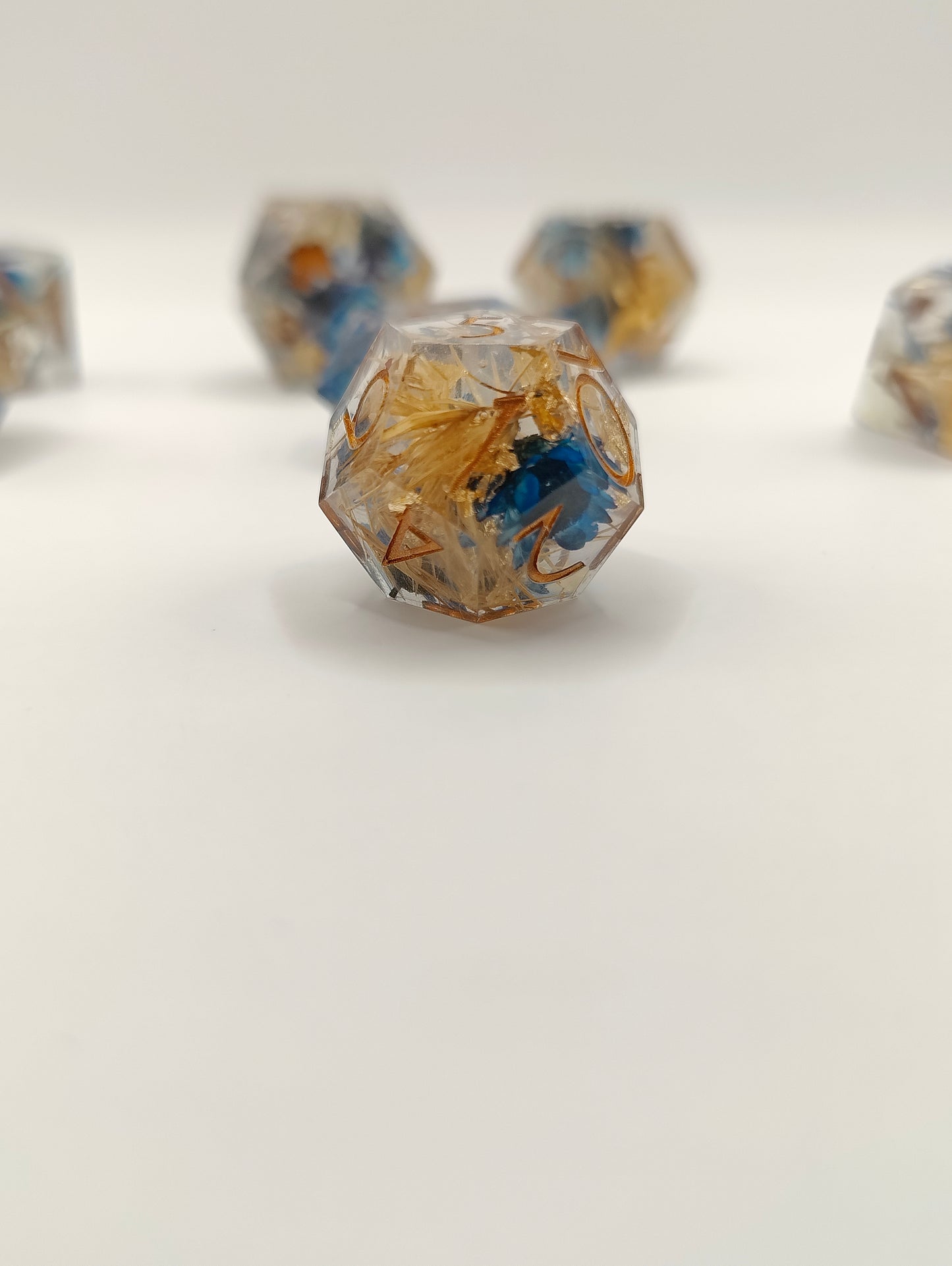 Handmade dice set: The harvest