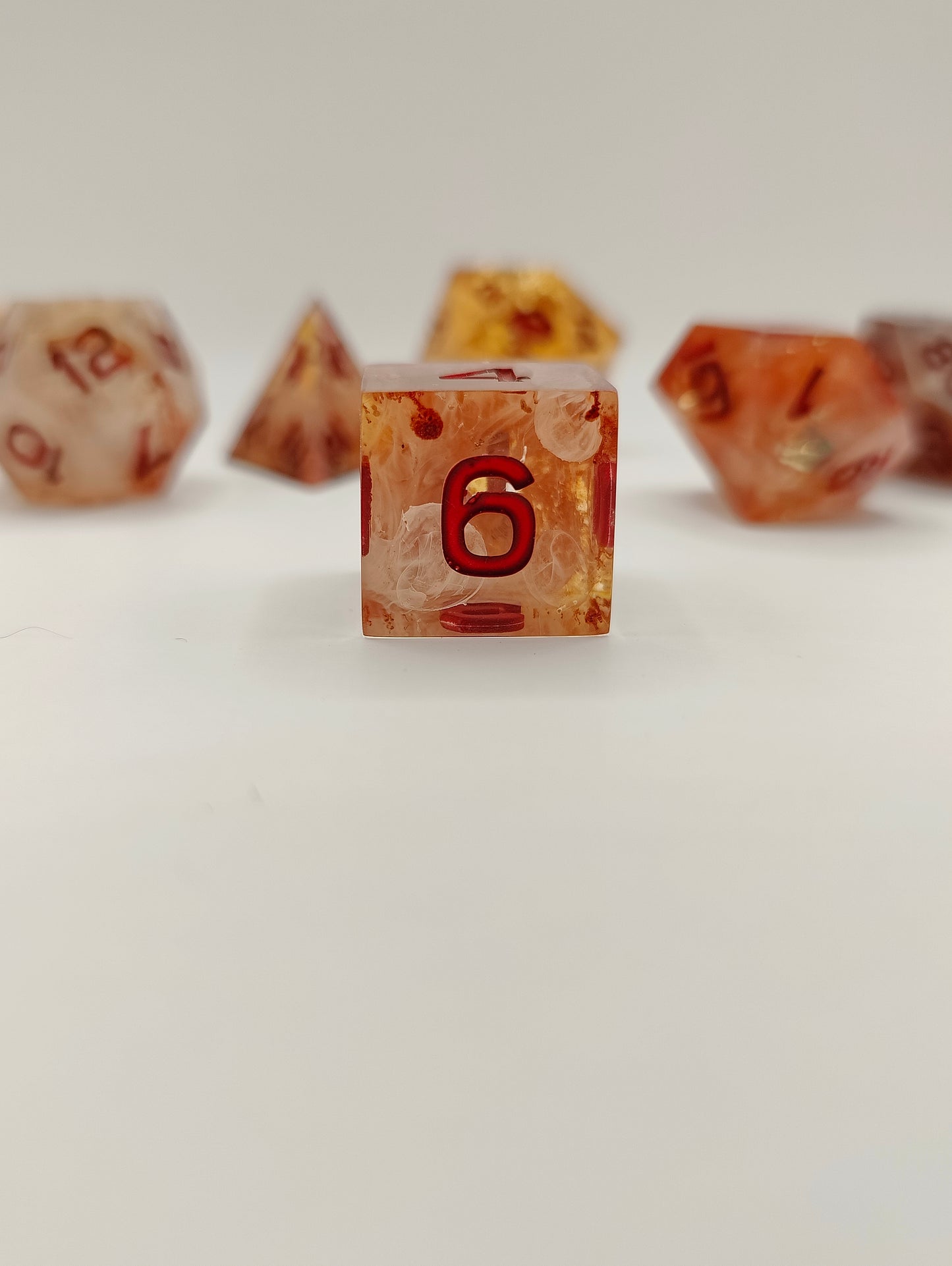 Handmade dice set: Mix and Match