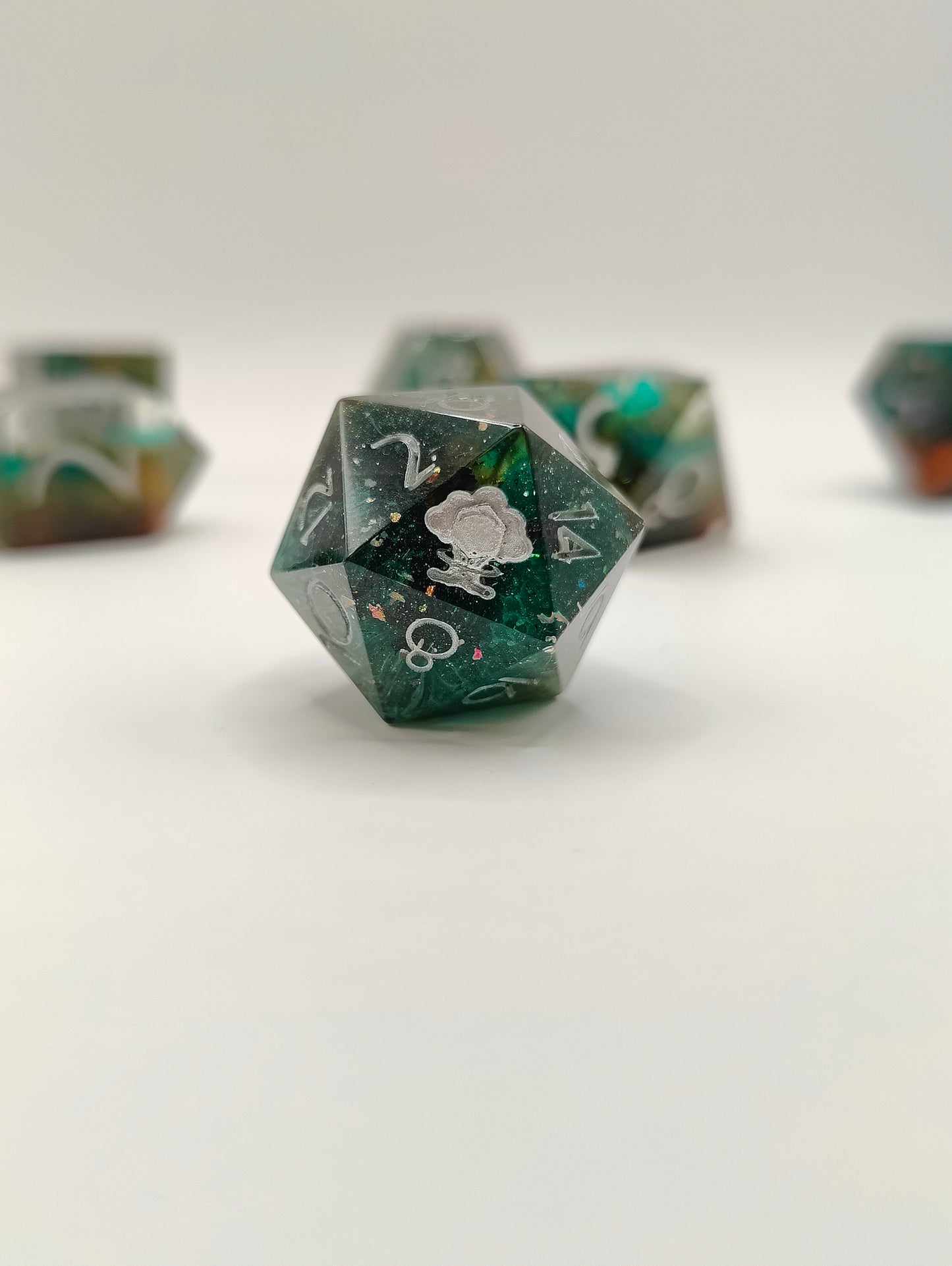 Handmade dice set: Astral Enchantment