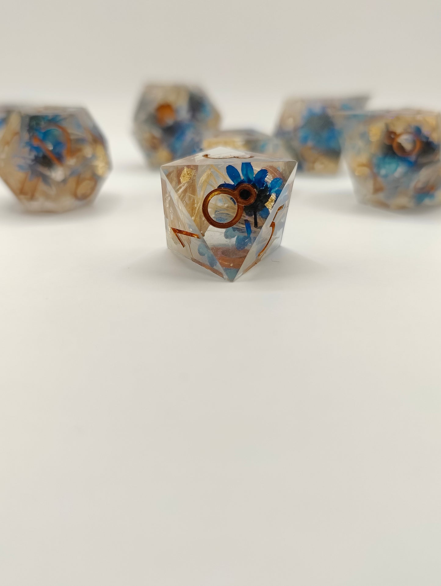 Handmade dice set: The harvest