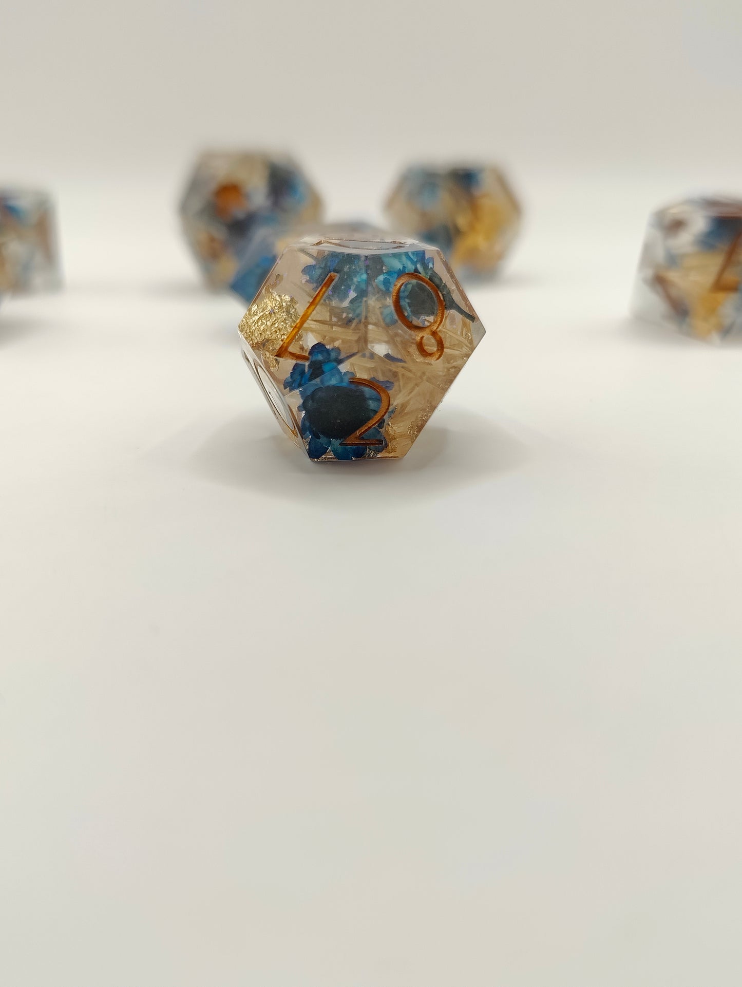 Handmade dice set: The harvest