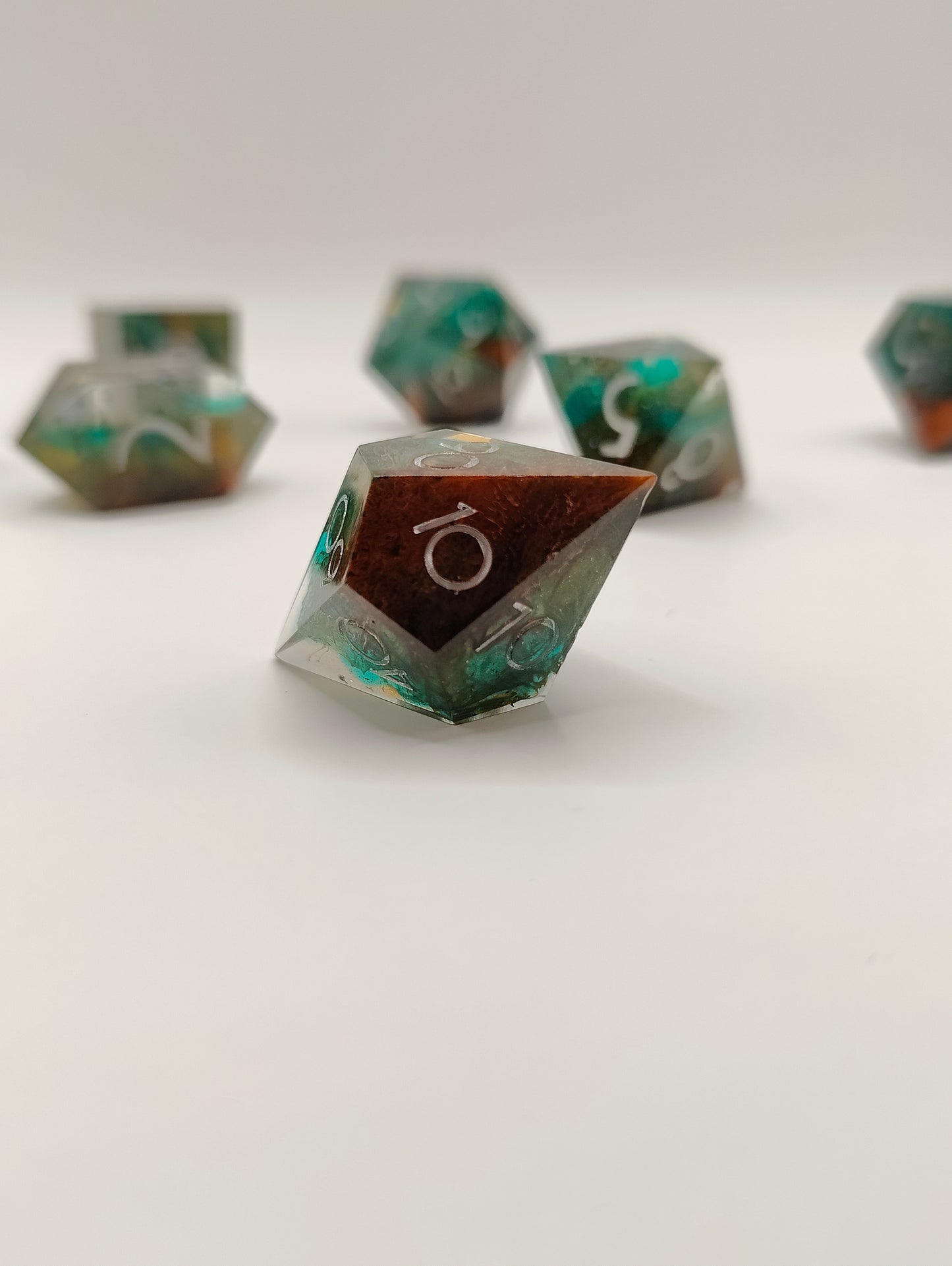 Handmade dice set: Astral Enchantment