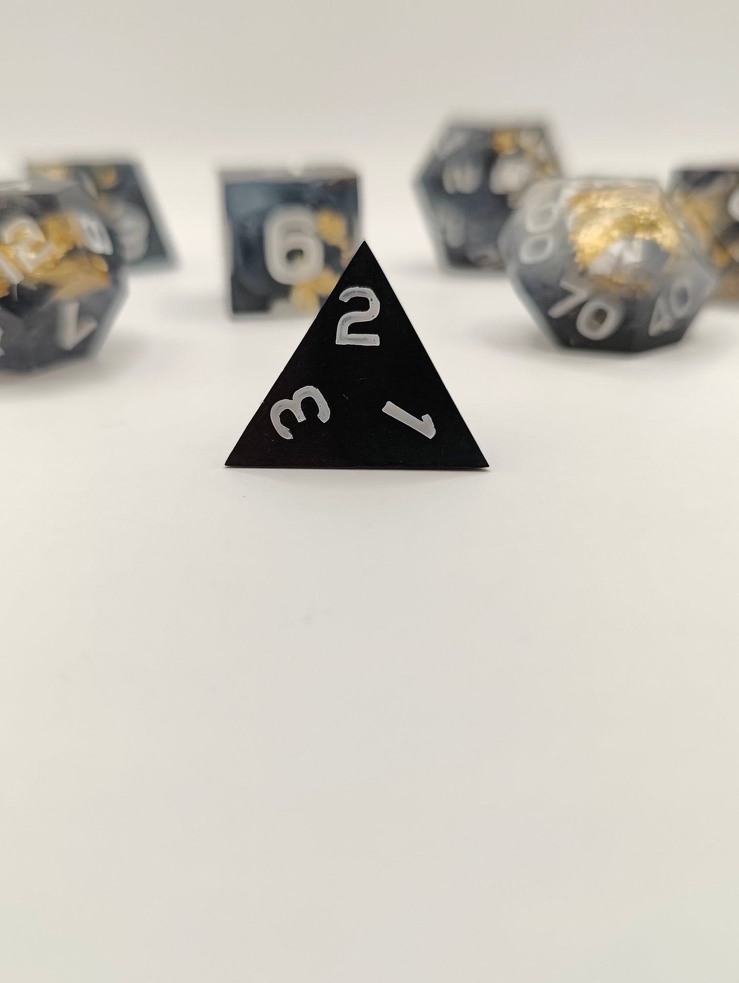 Handmade dice set: The royal Crypt