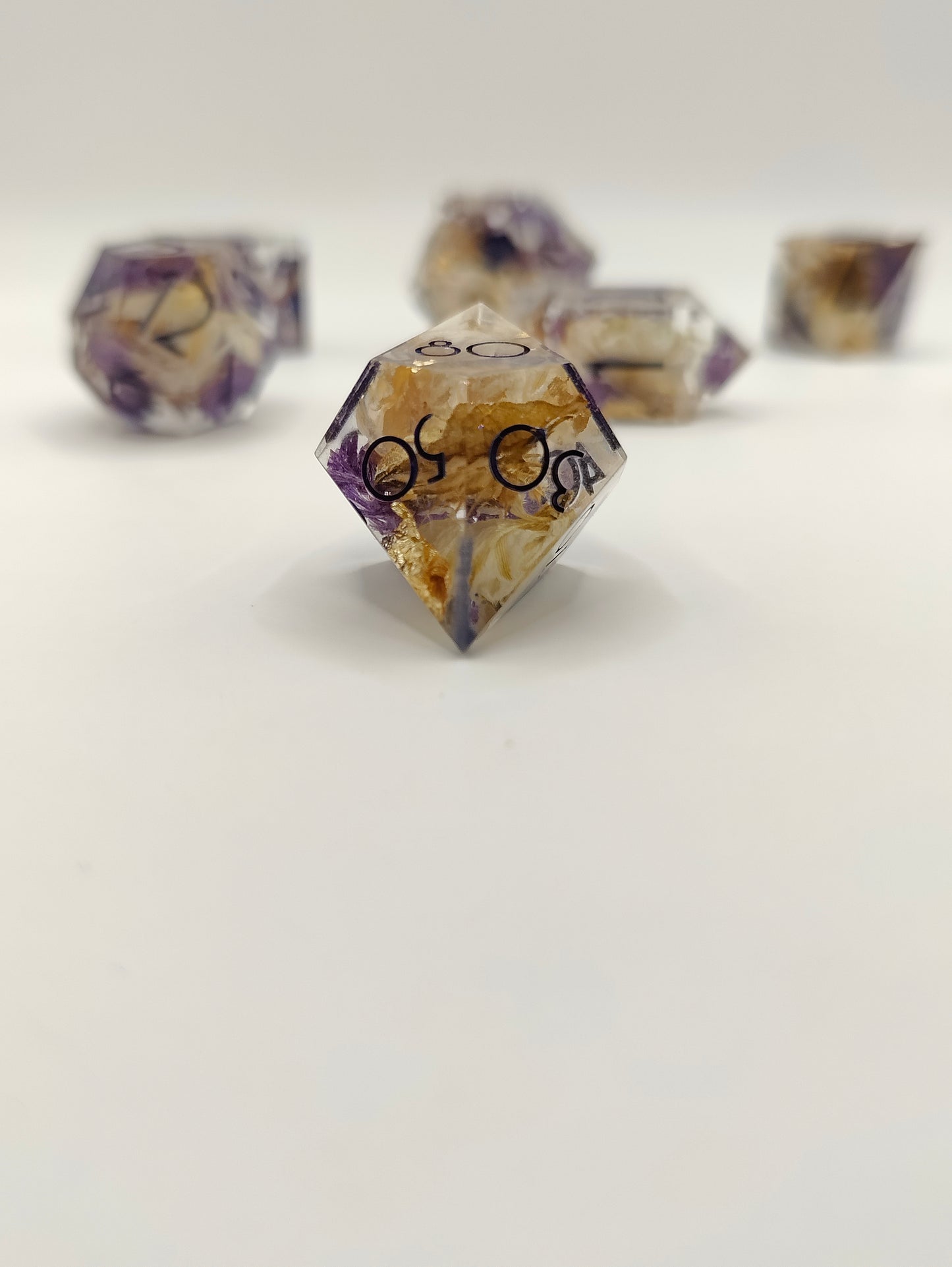 Handmade dice set: The Faerie Bargain