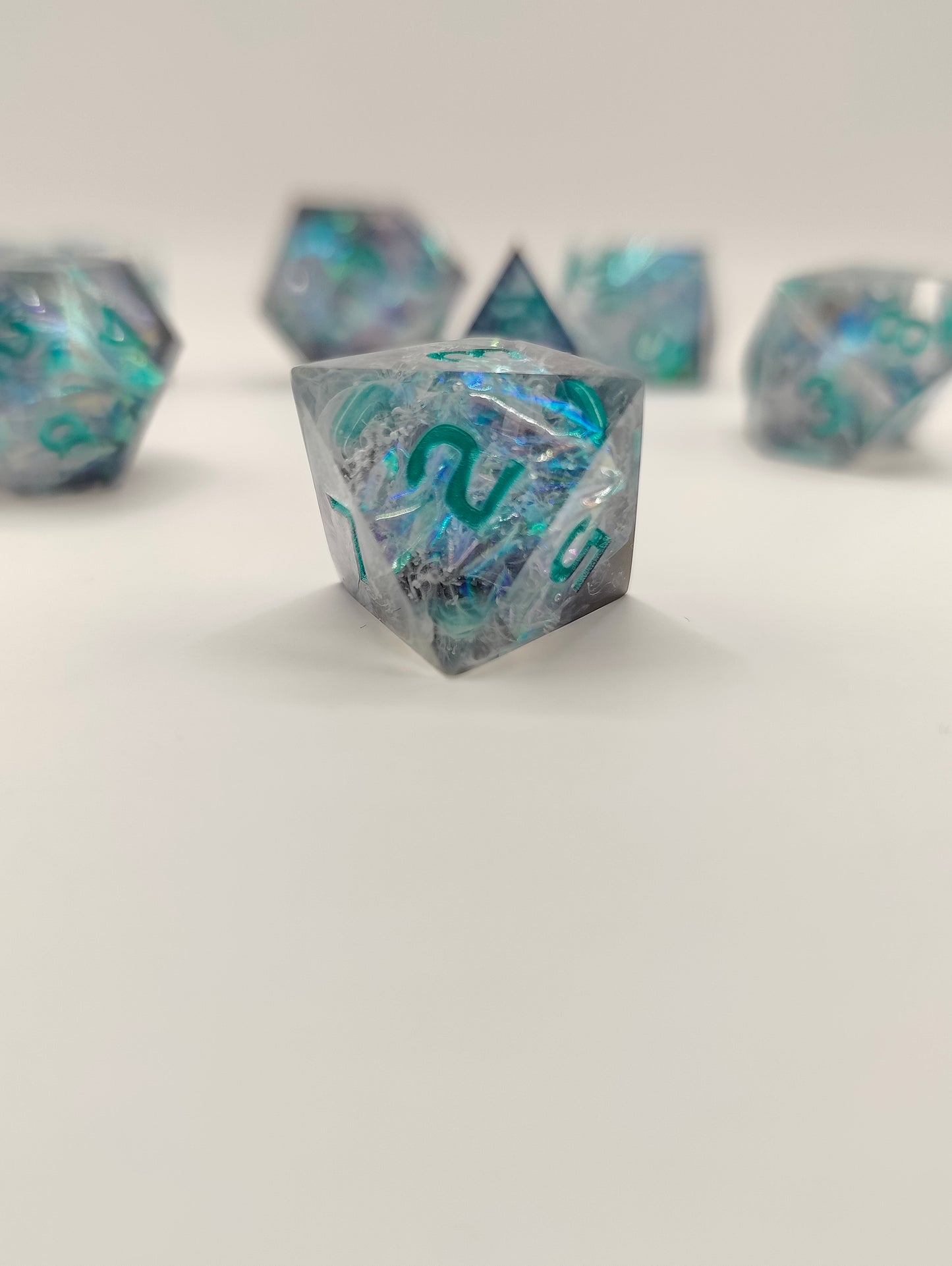 Handmade dice set: Mistborn
