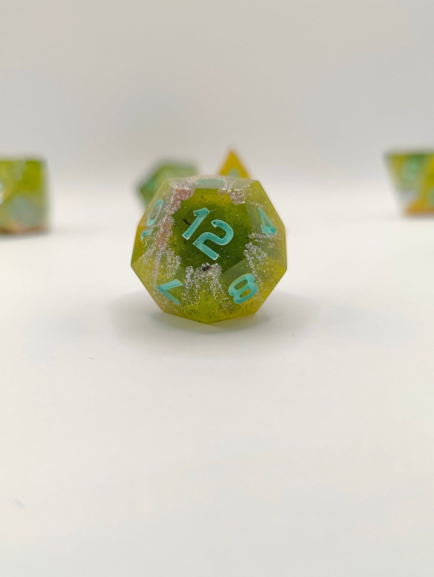 Handmade dice set: Pixie dust