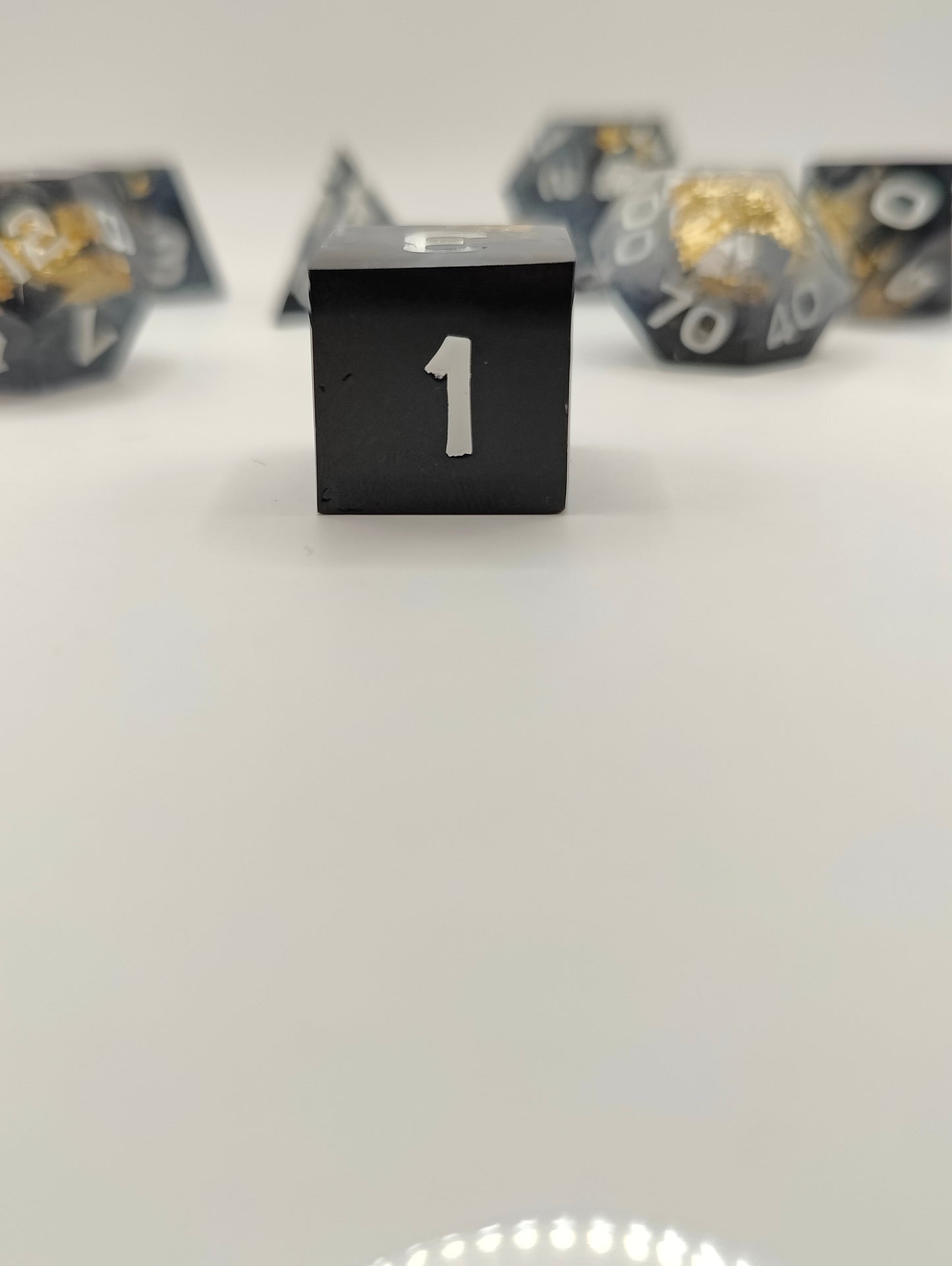 Handmade dice set: The royal Crypt