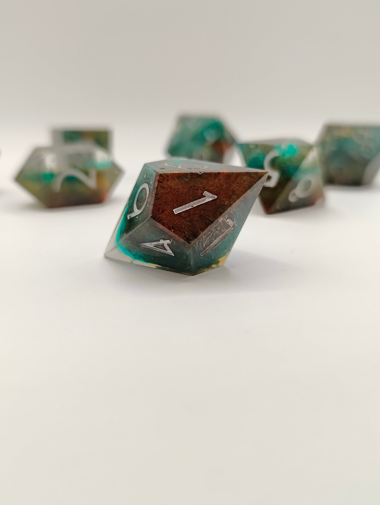 Handmade dice set: Astral Enchantment