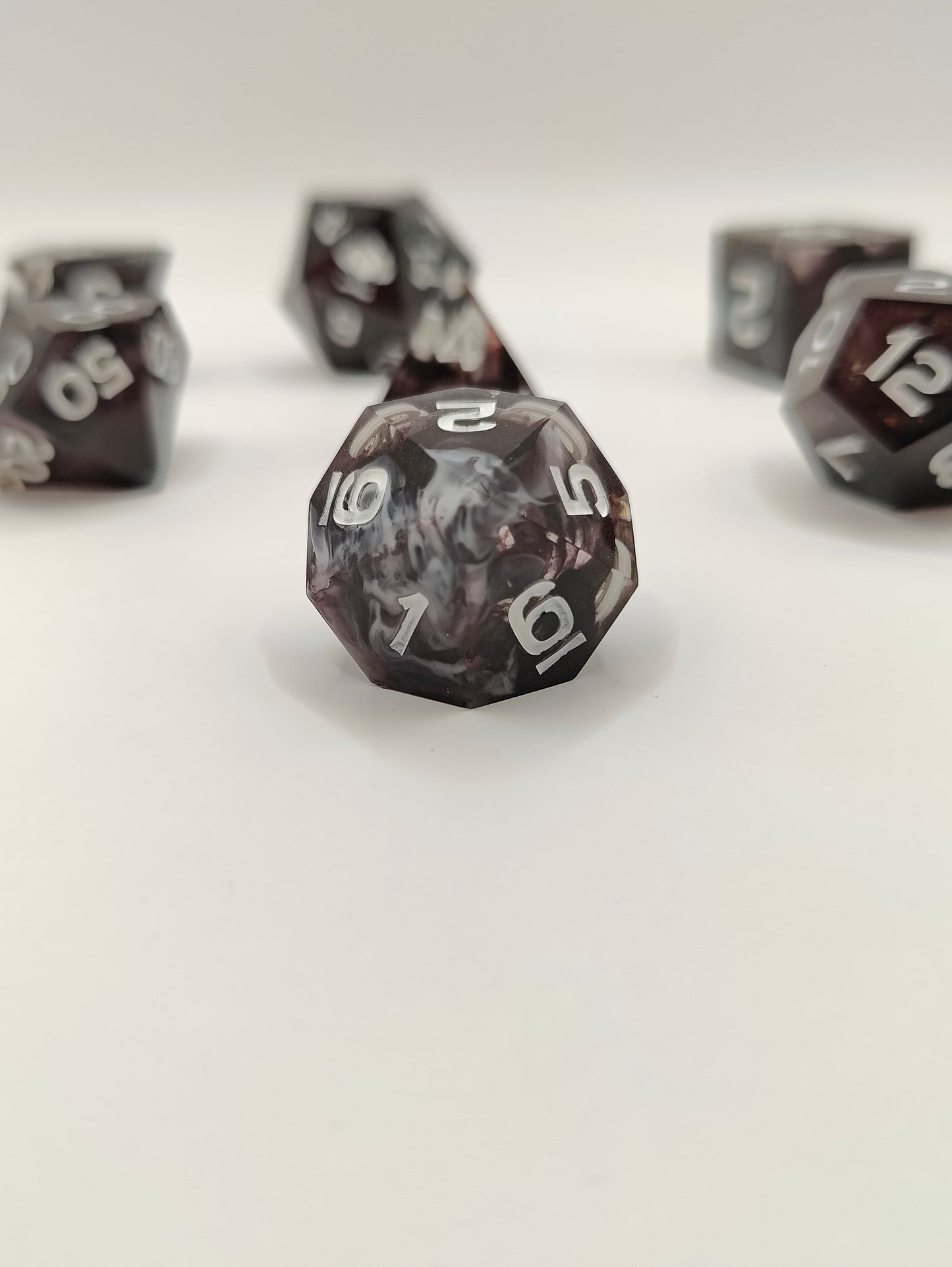Handmade dice set: Astral sea