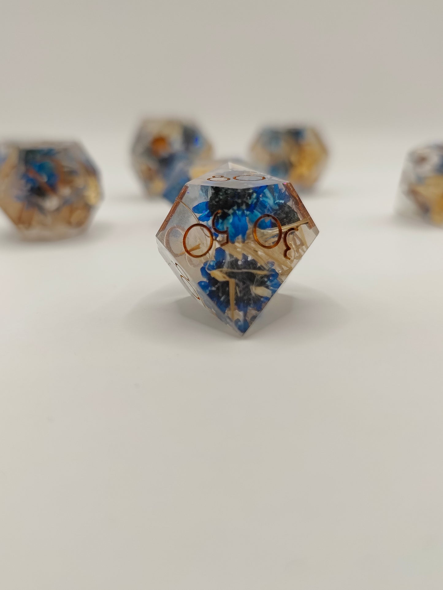 Handmade dice set: The harvest