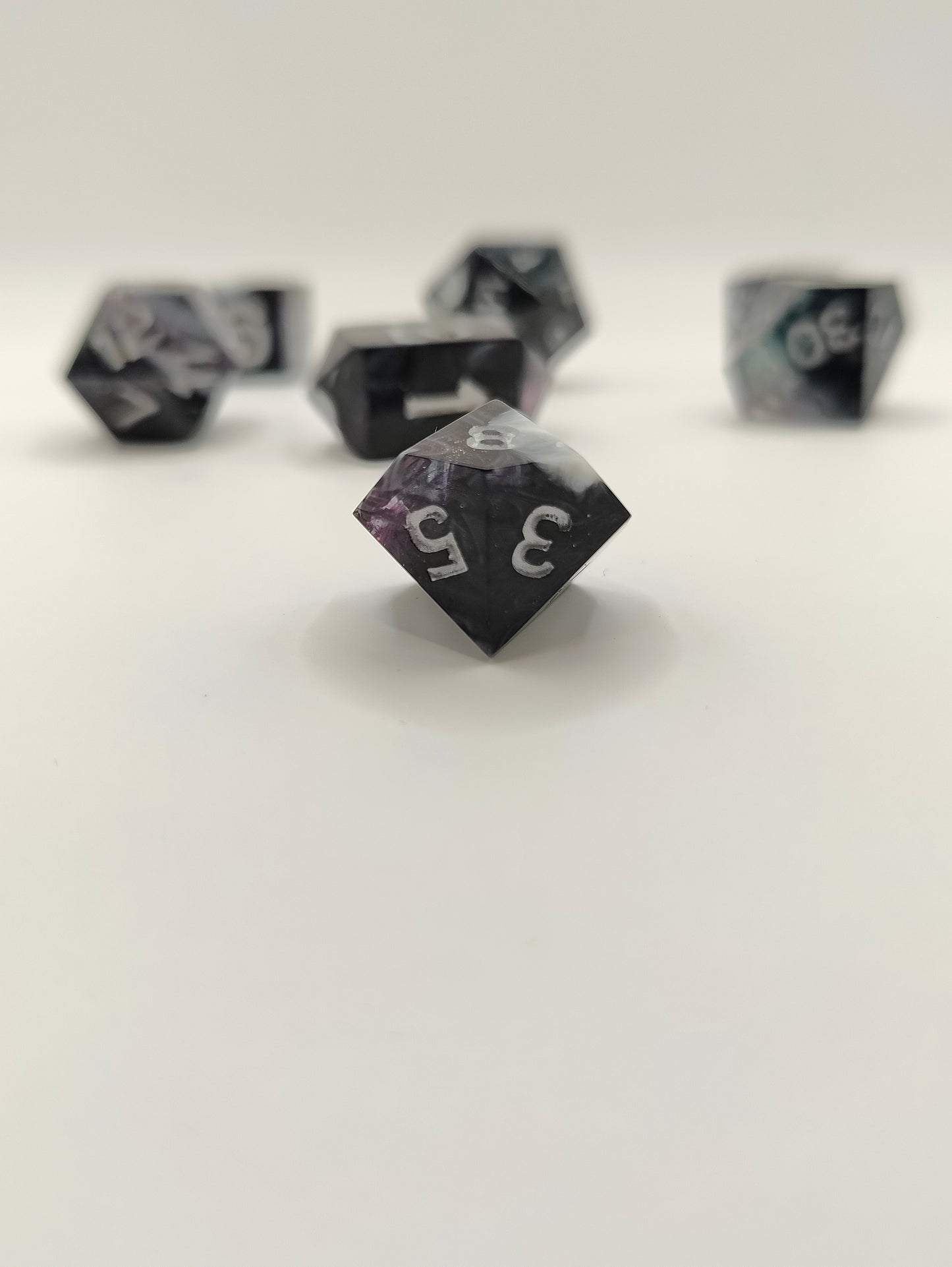 Mini dice set: Galactic cows