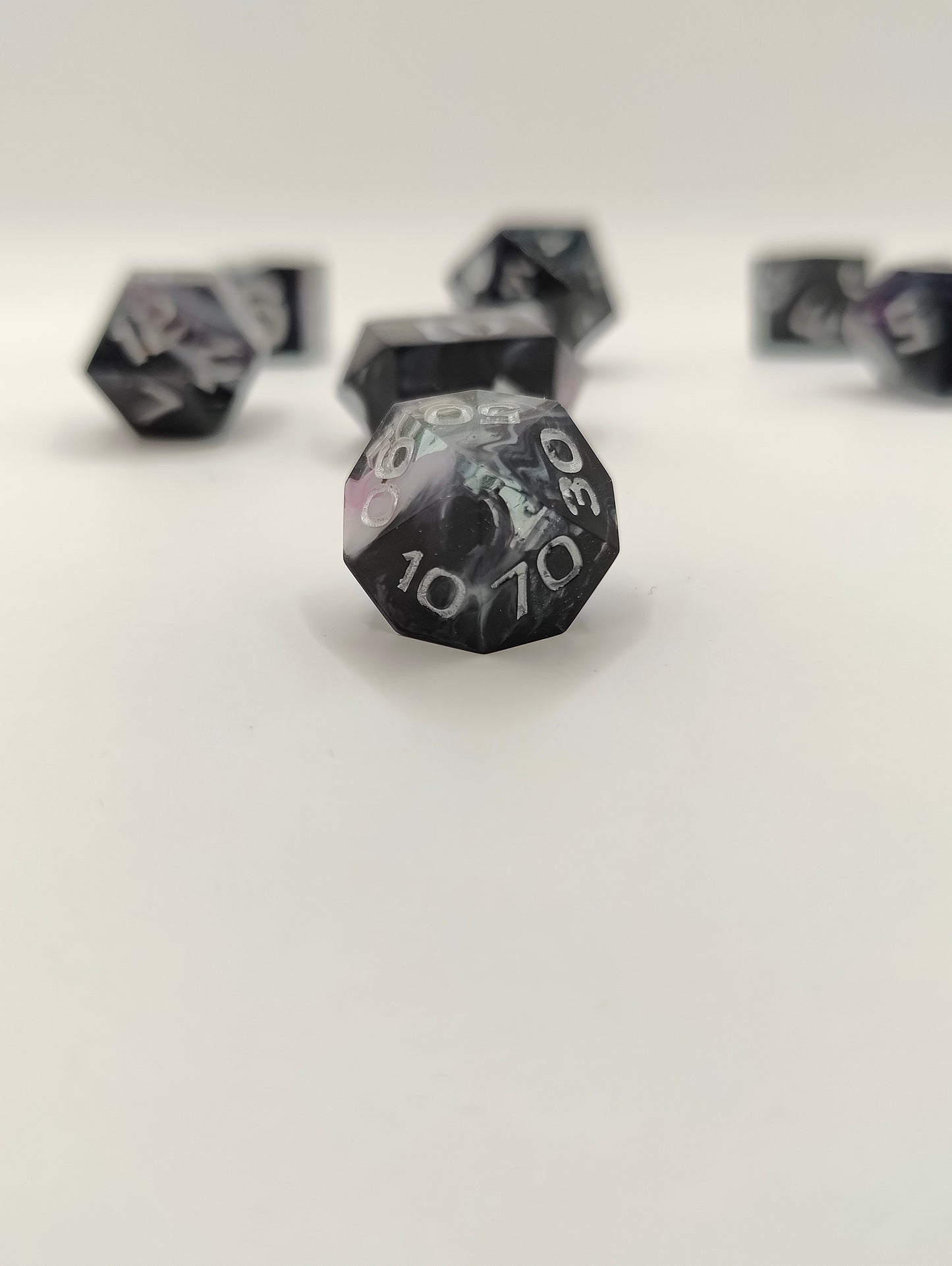 Mini dice set: Galactic cows