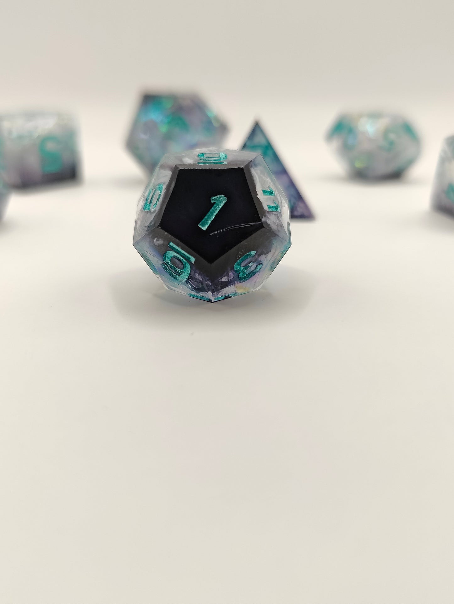 Handmade dice set: Mistborn