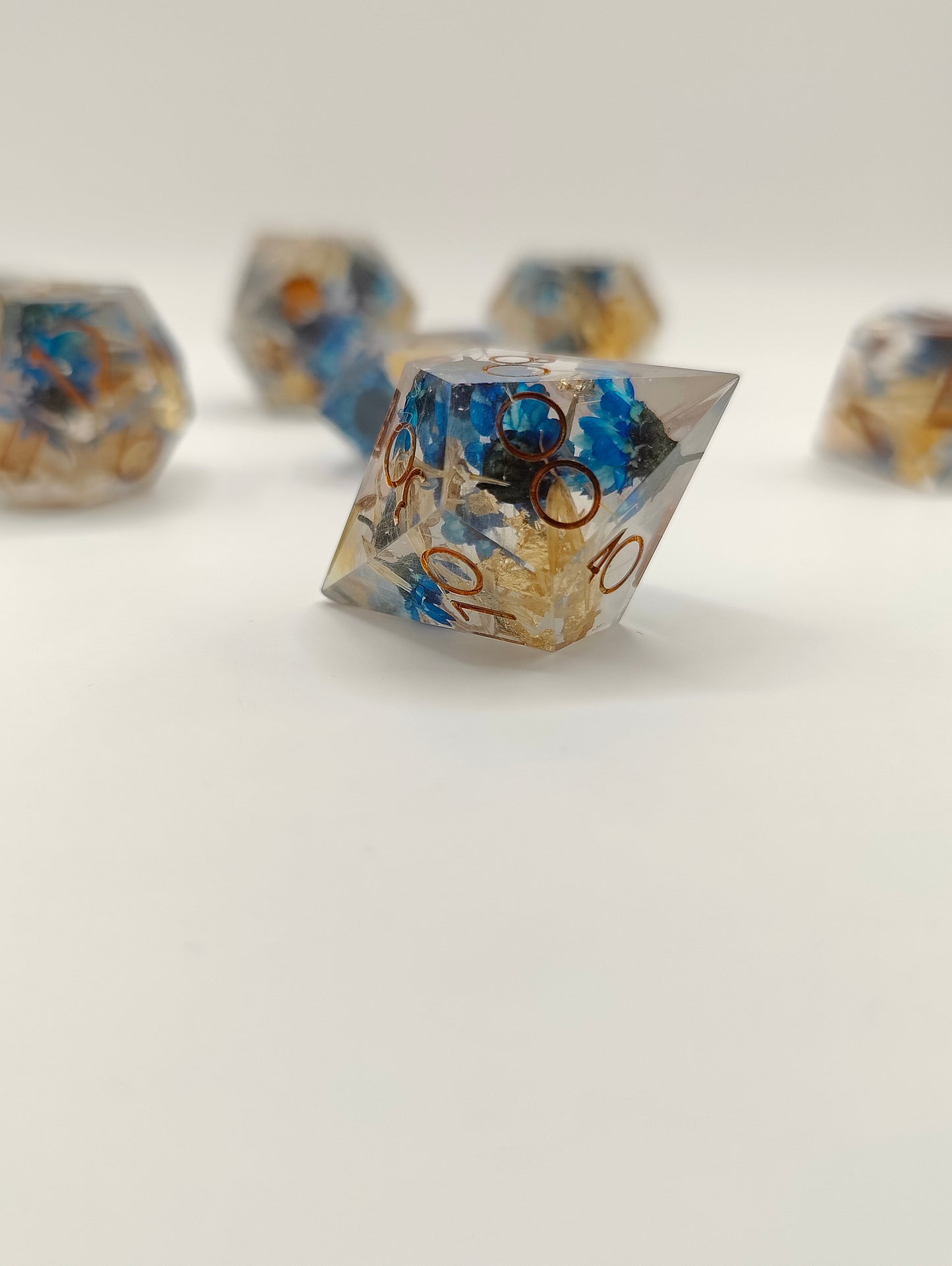 Handmade dice set: The harvest