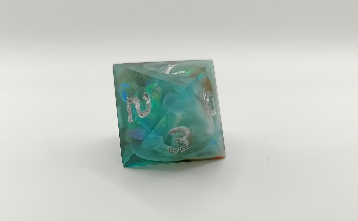 Handmade single D8: Lagoon matte finish